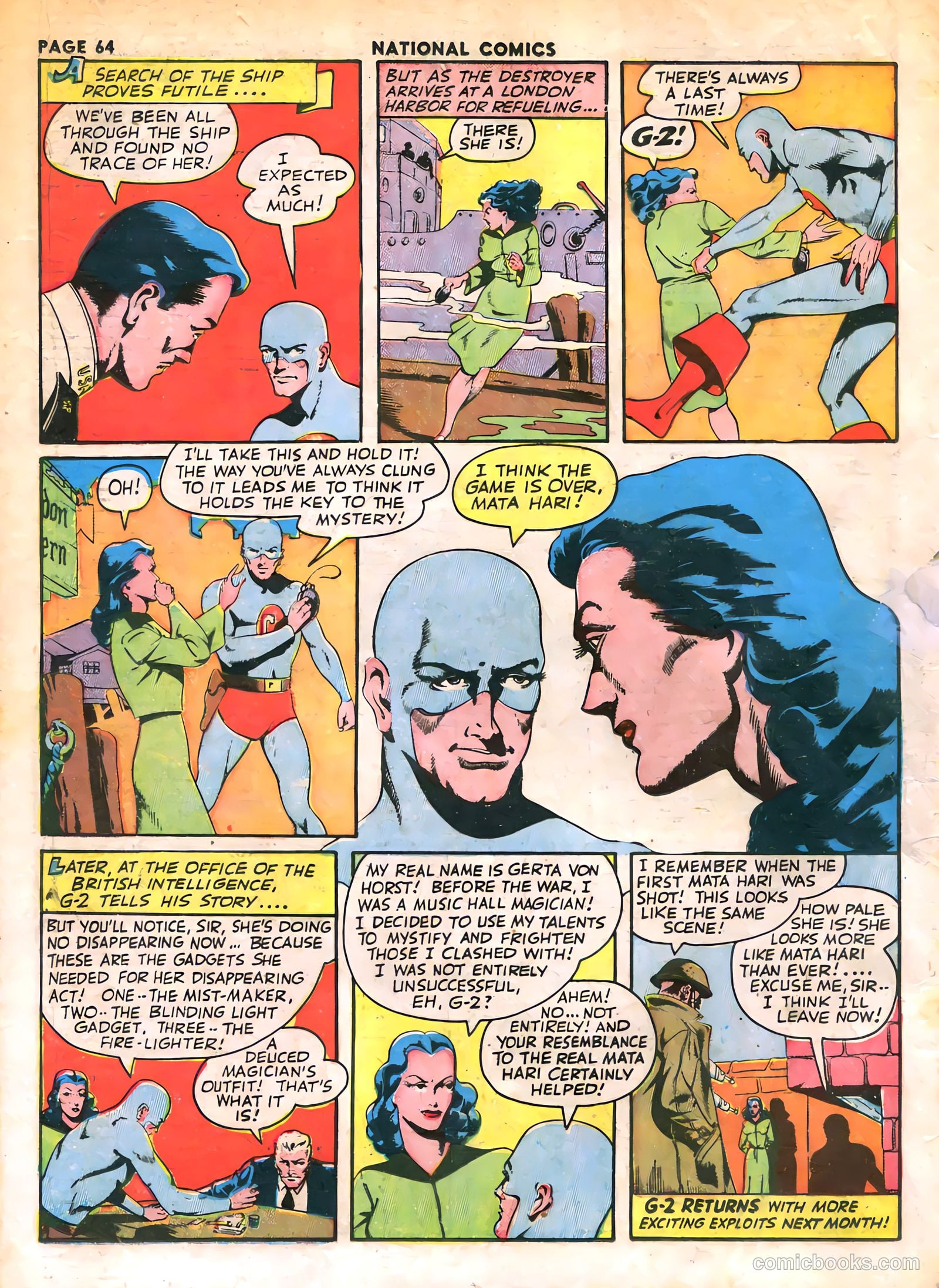 National Comics #33 — page 66 of 68