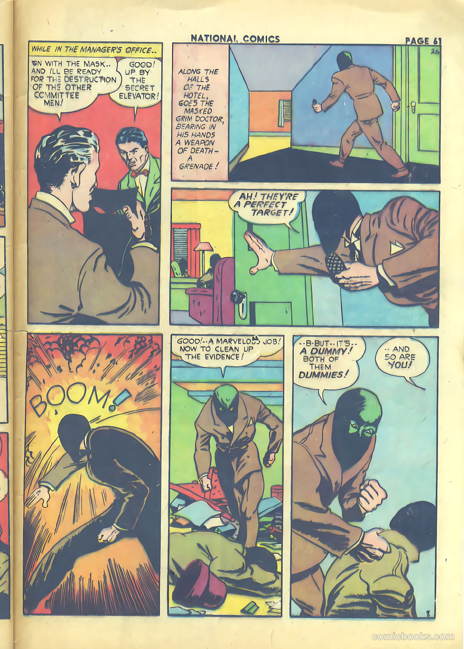 National Comics #34 — page 63 of 68