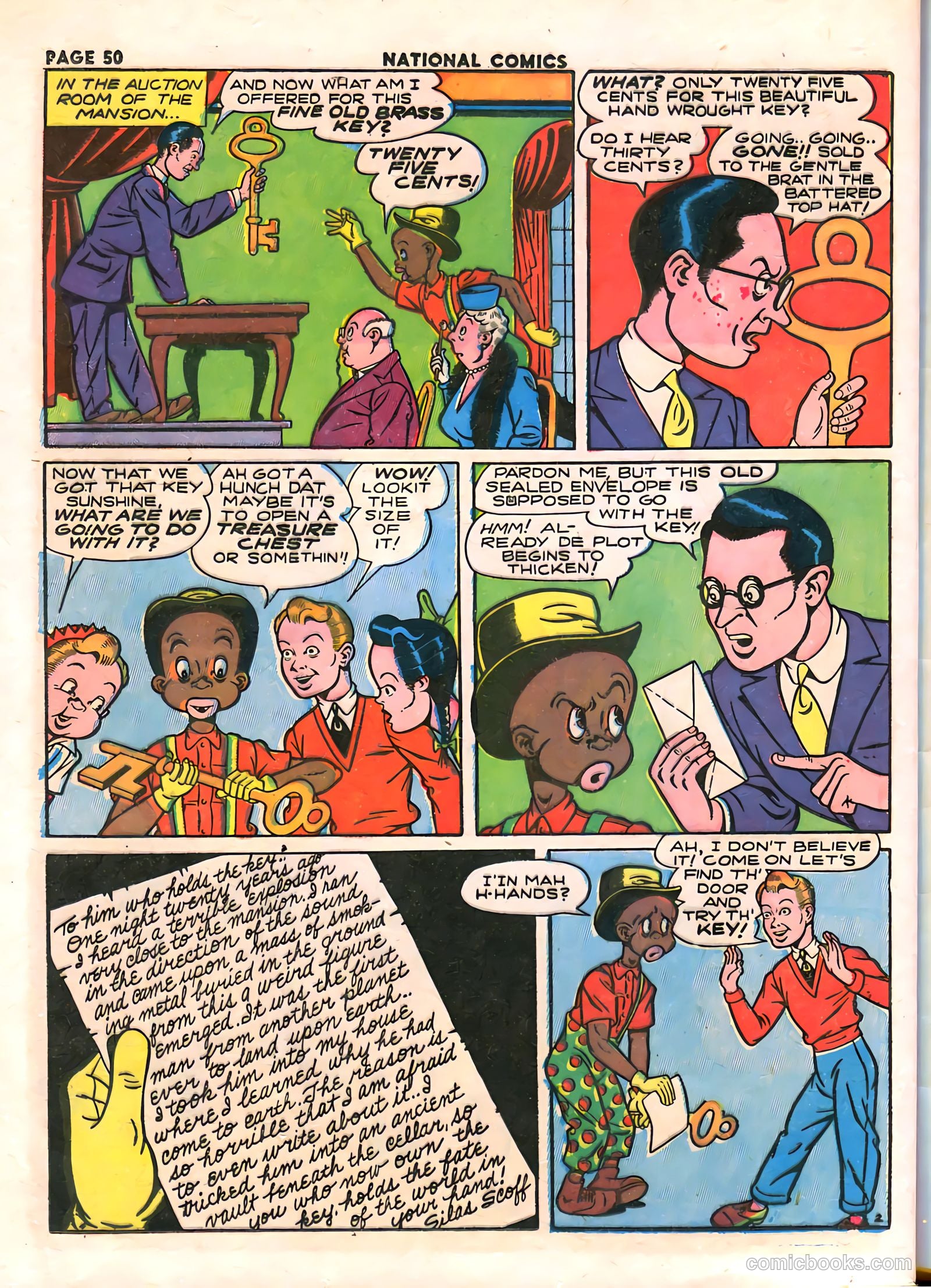 National Comics #35 — page 52 of 68