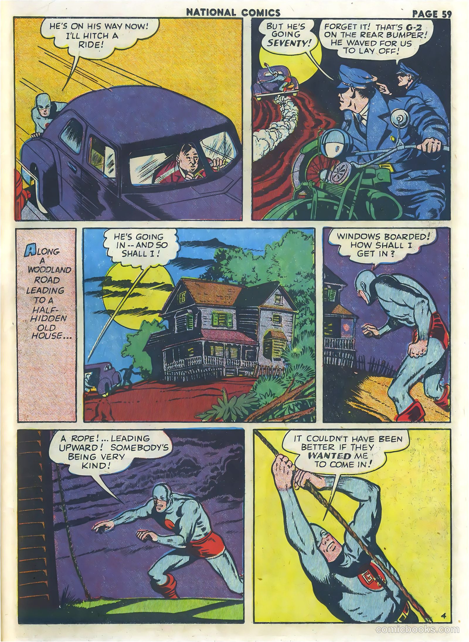 National Comics #36 — page 62 of 69