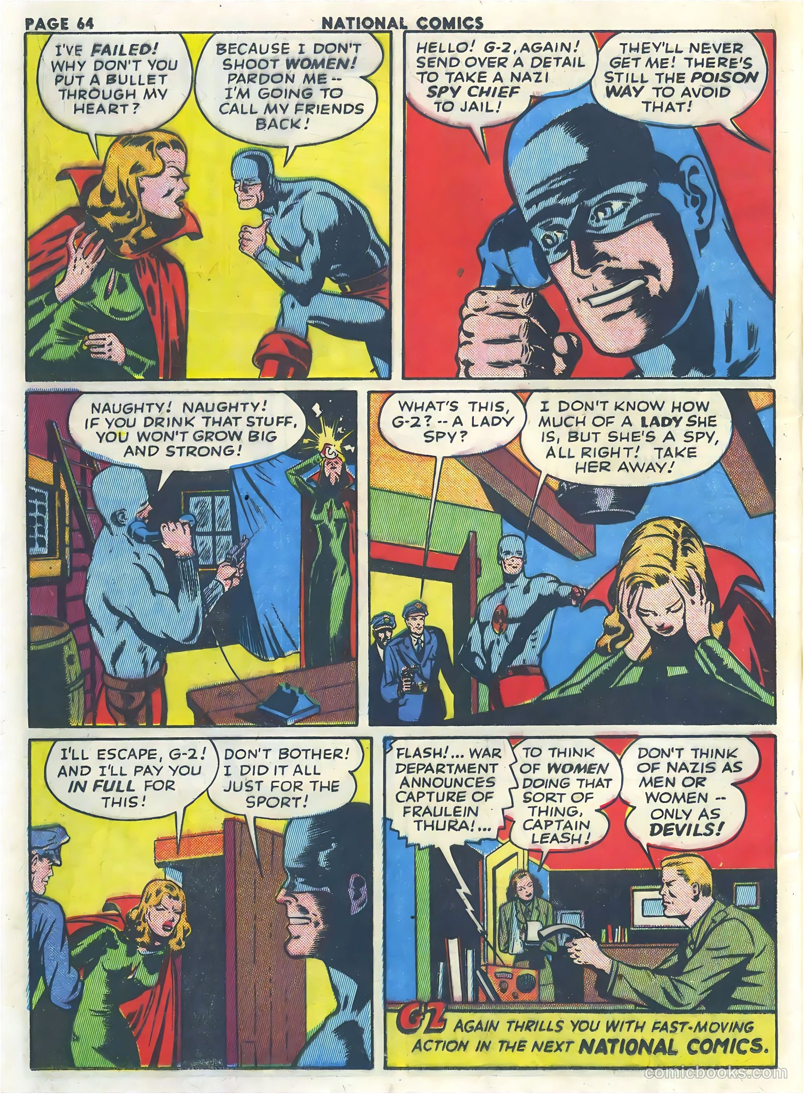 National Comics #36 — page 67 of 69
