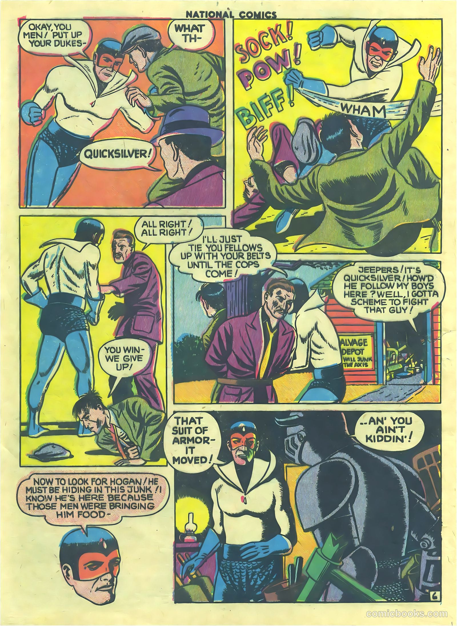 National Comics #37 — page 36 of 60