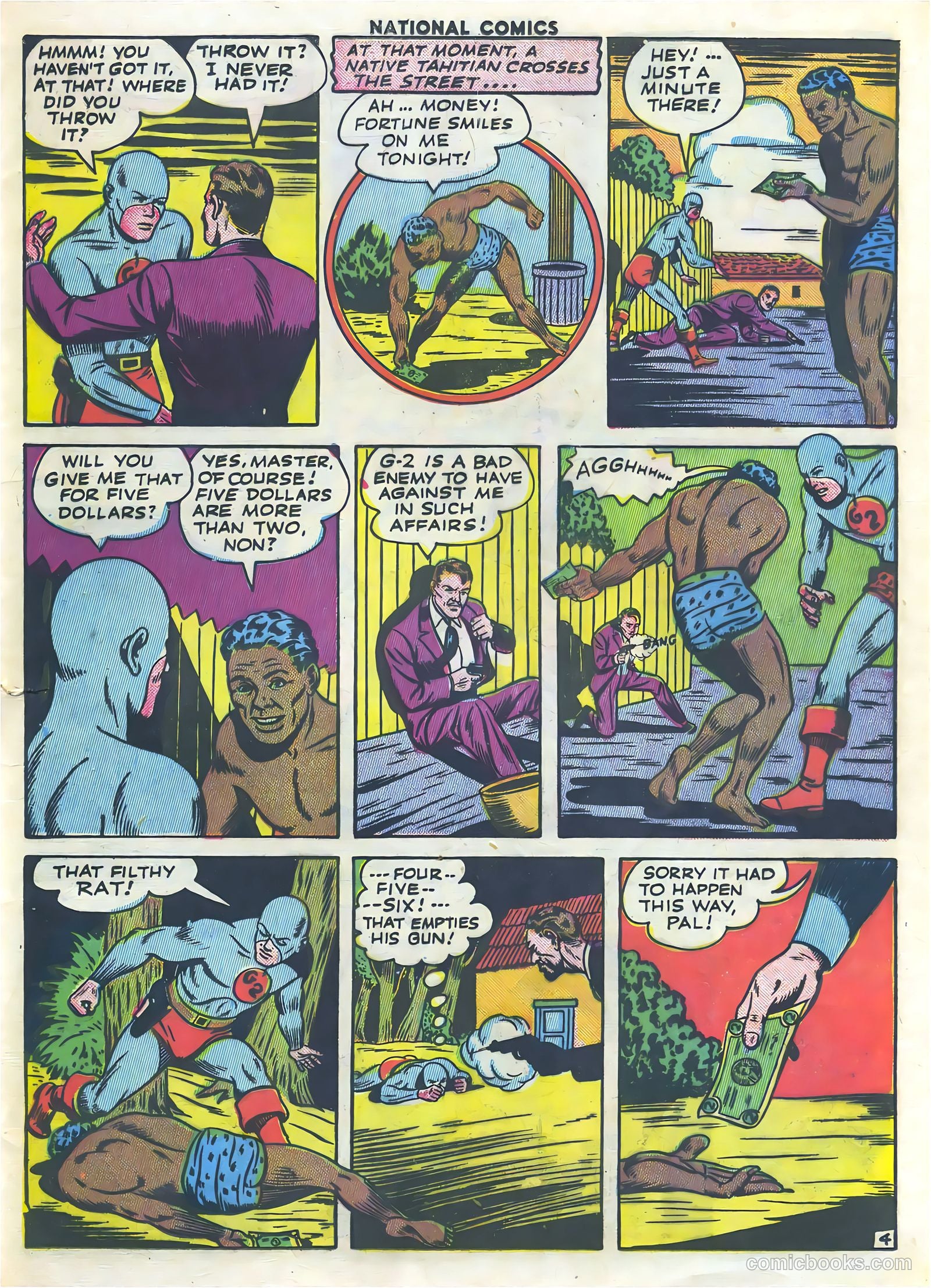 National Comics #37 — page 55 of 60