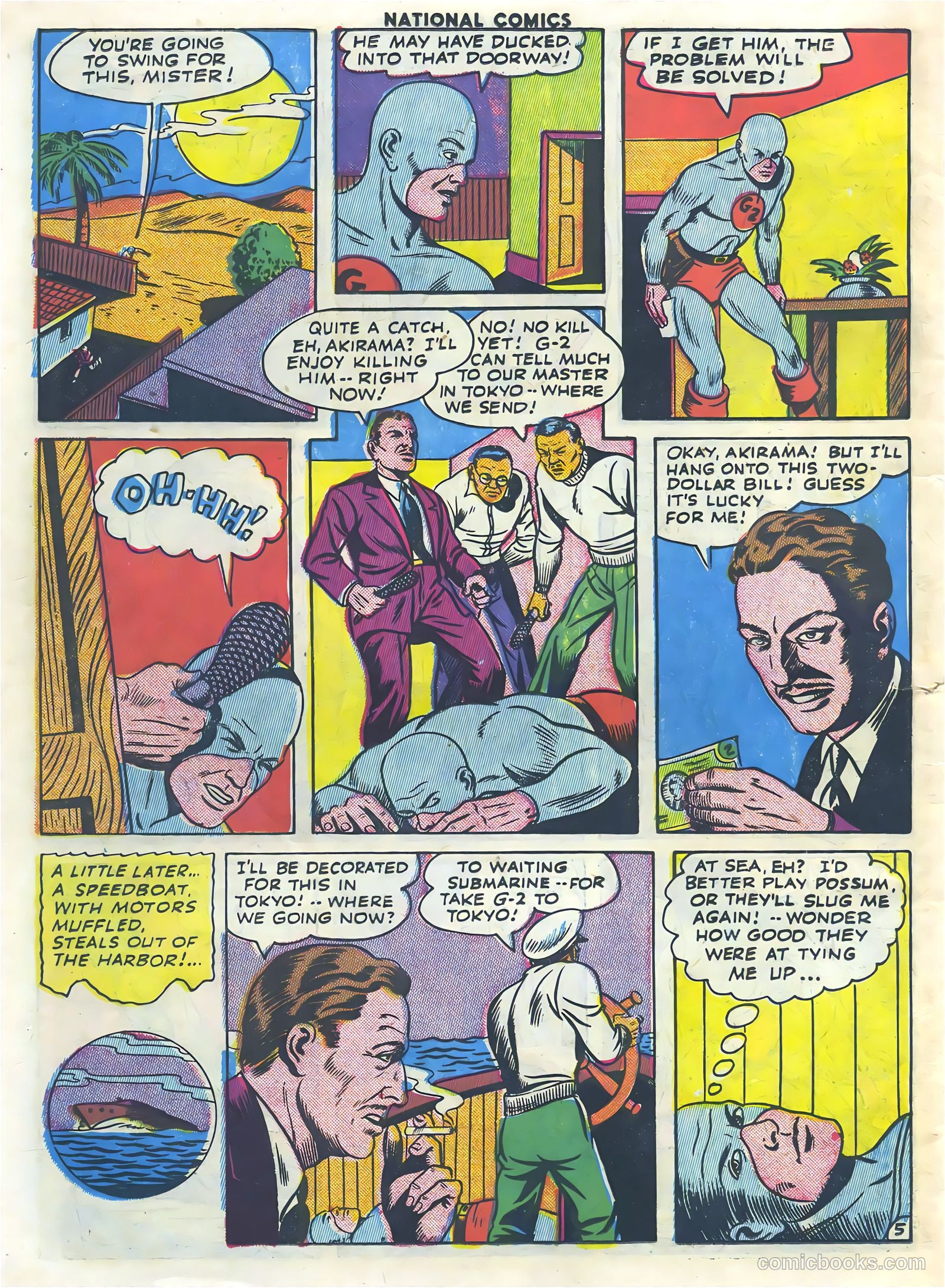 National Comics #37 — page 56 of 60
