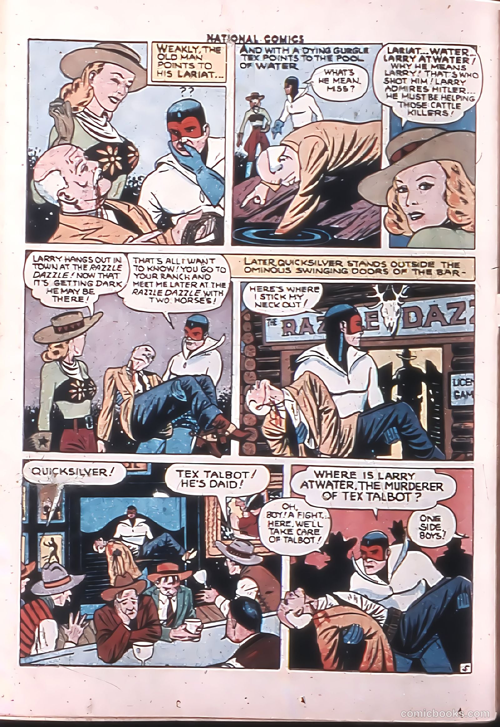 National Comics #38 — page 56 of 60