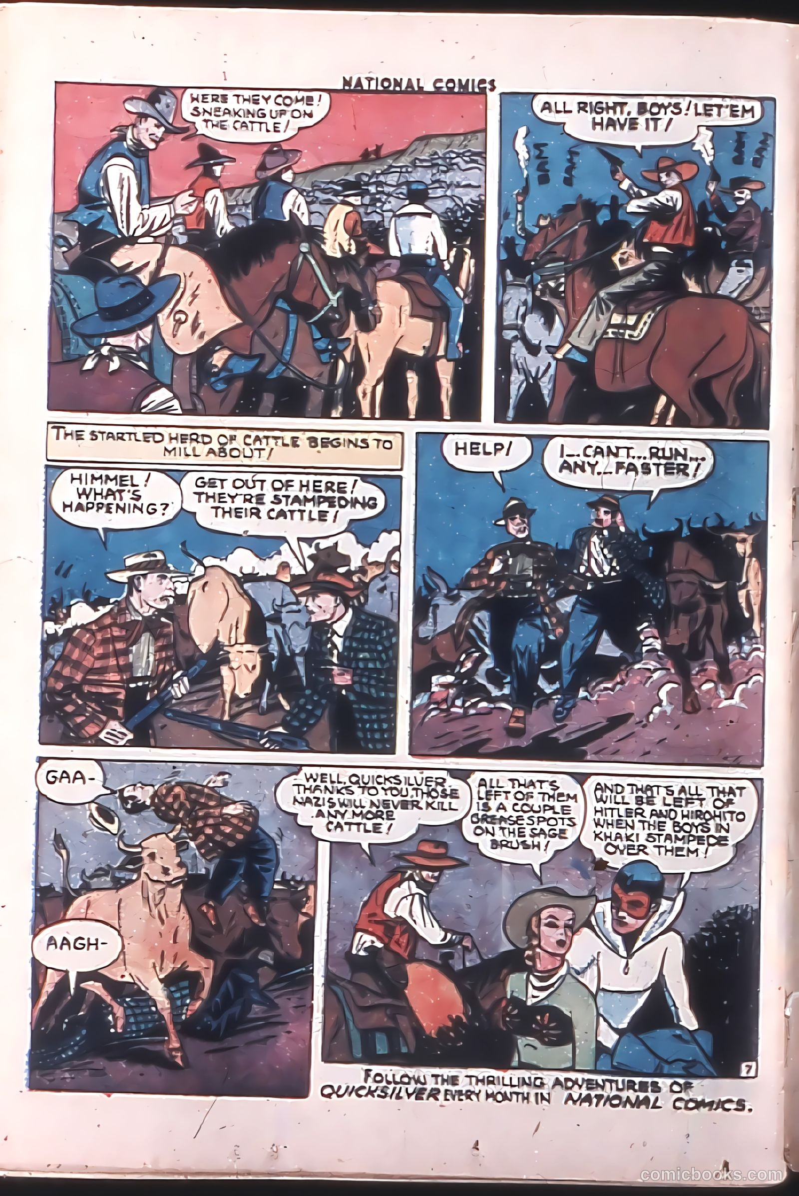 National Comics #38 — page 58 of 60