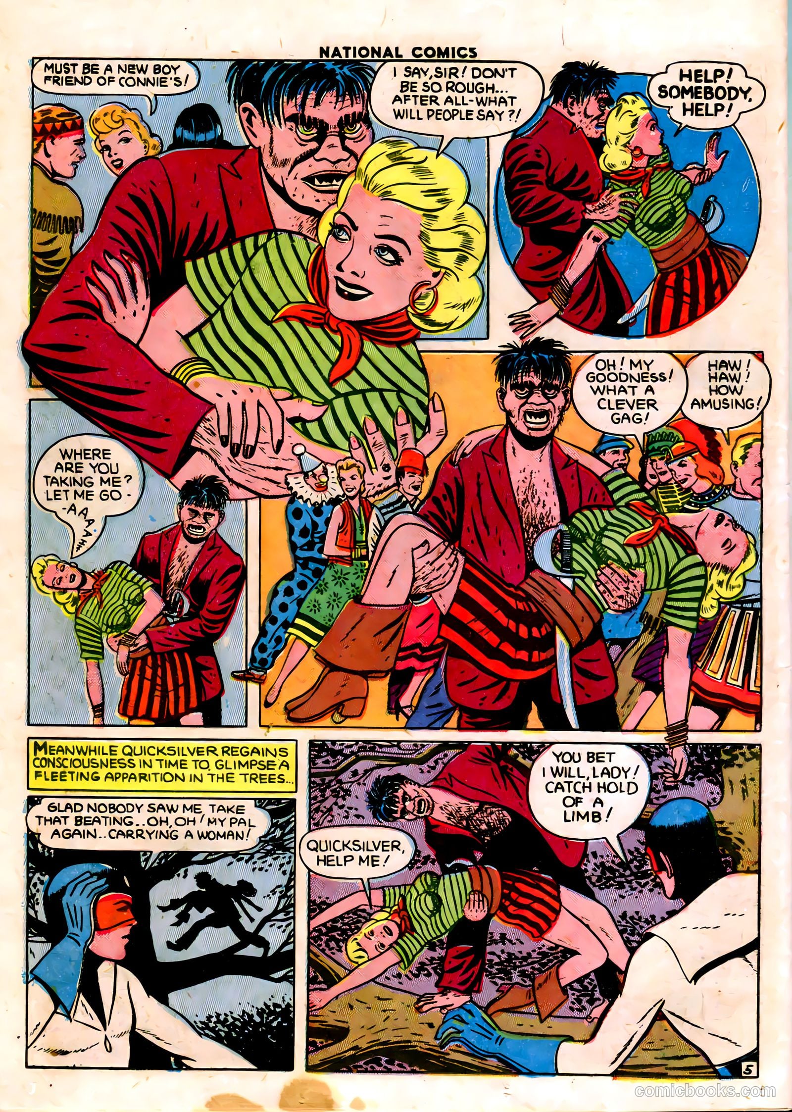 National Comics #39 — page 56 of 60