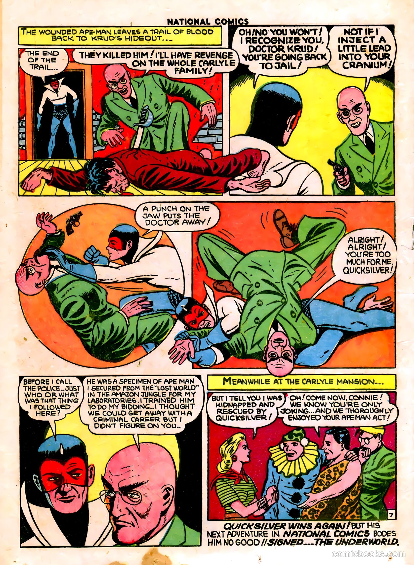 National Comics #39 — page 58 of 60