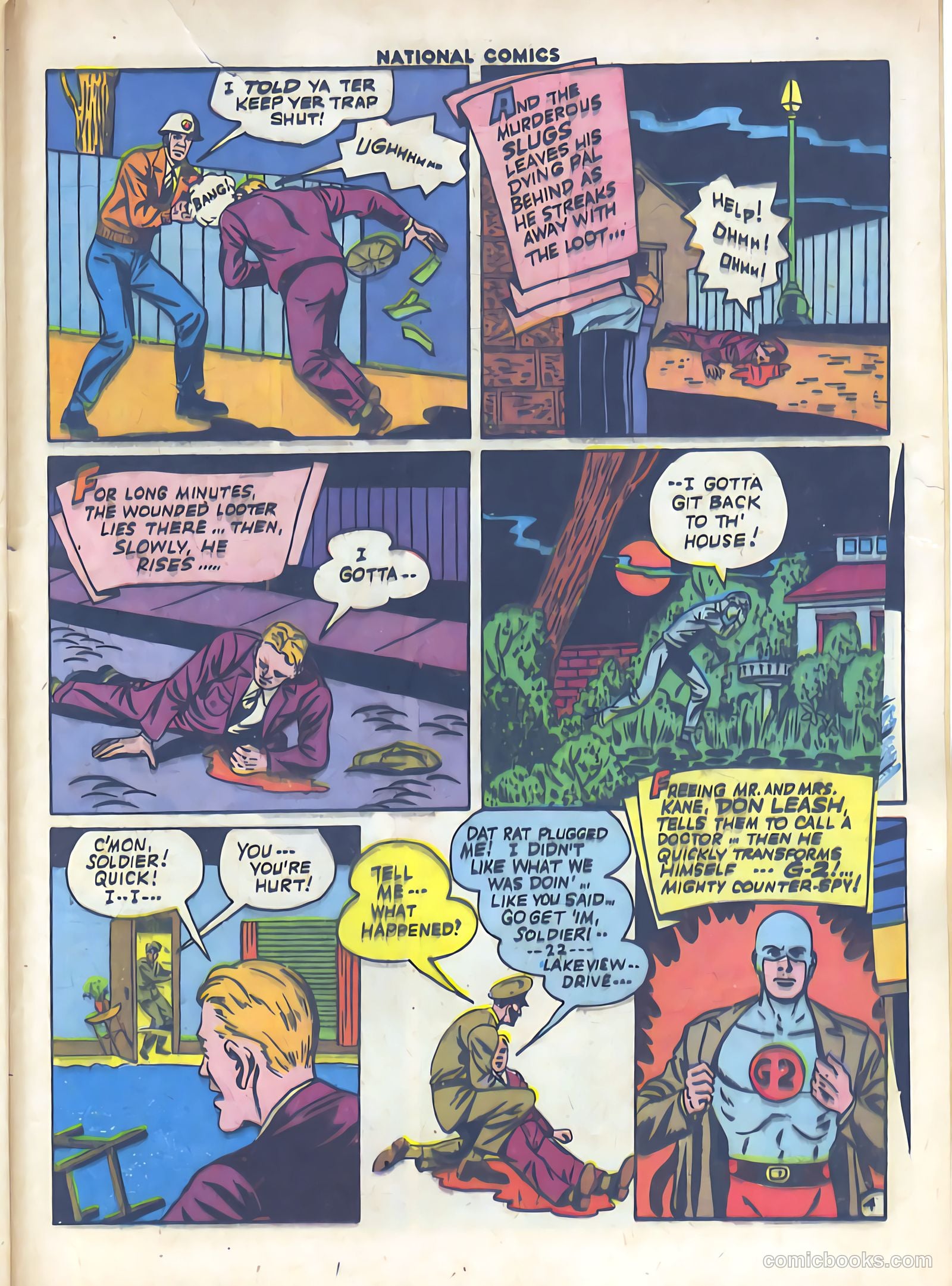 National Comics #40 — page 57 of 60
