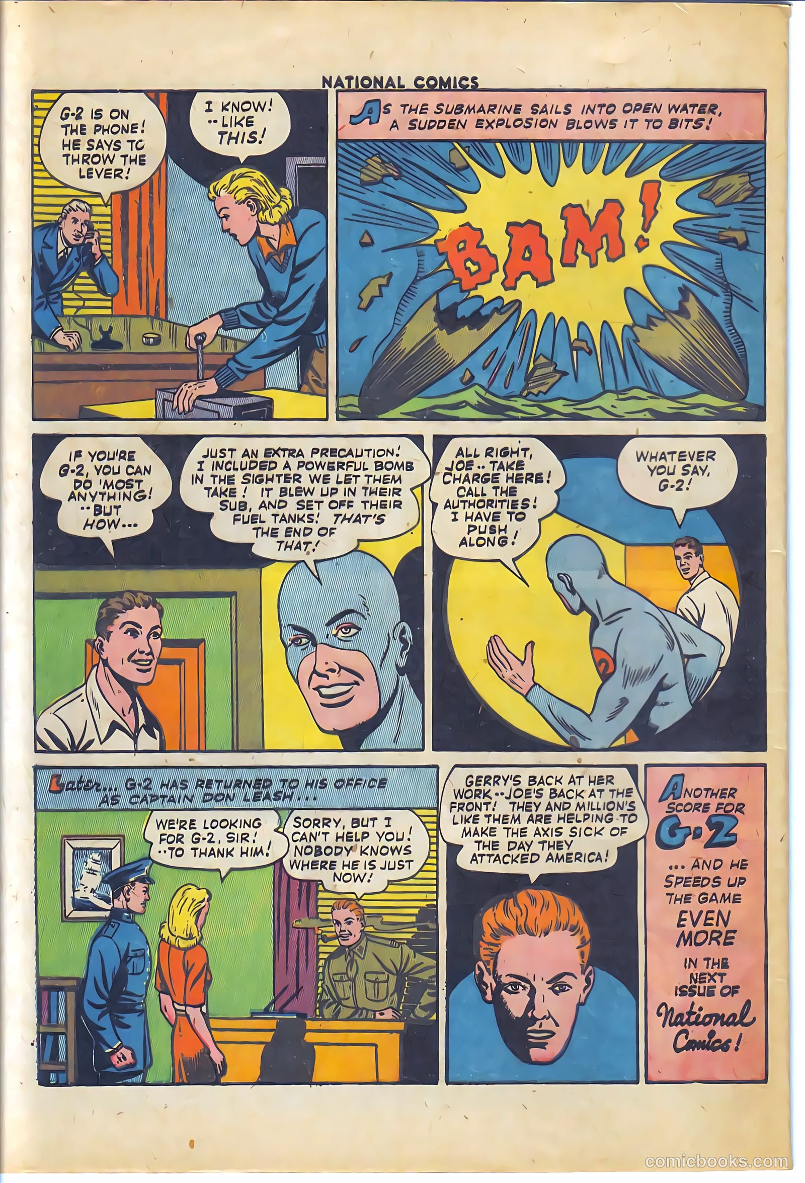 National Comics #41 — page 58 of 60
