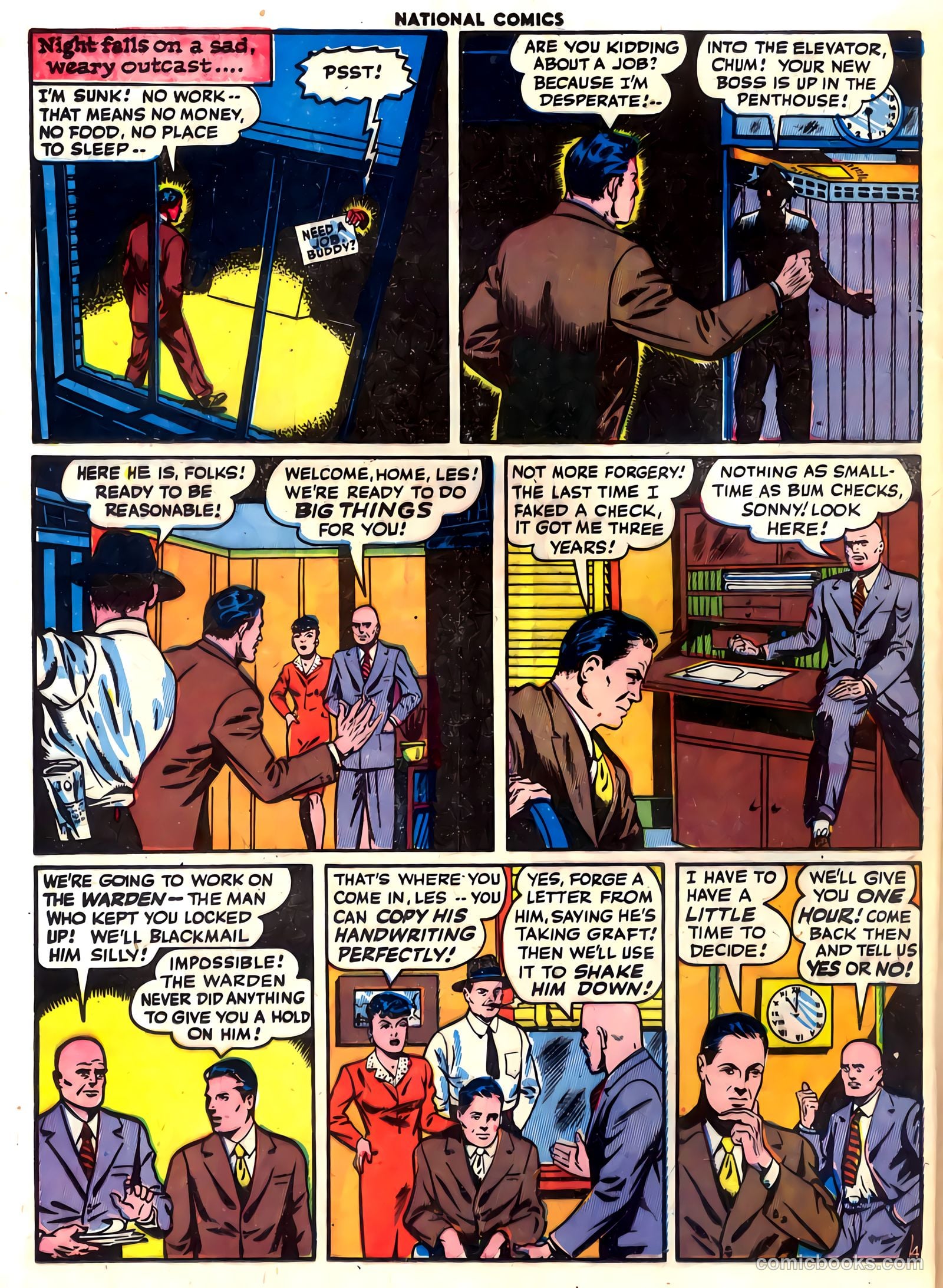 National Comics #48 — page 40 of 60