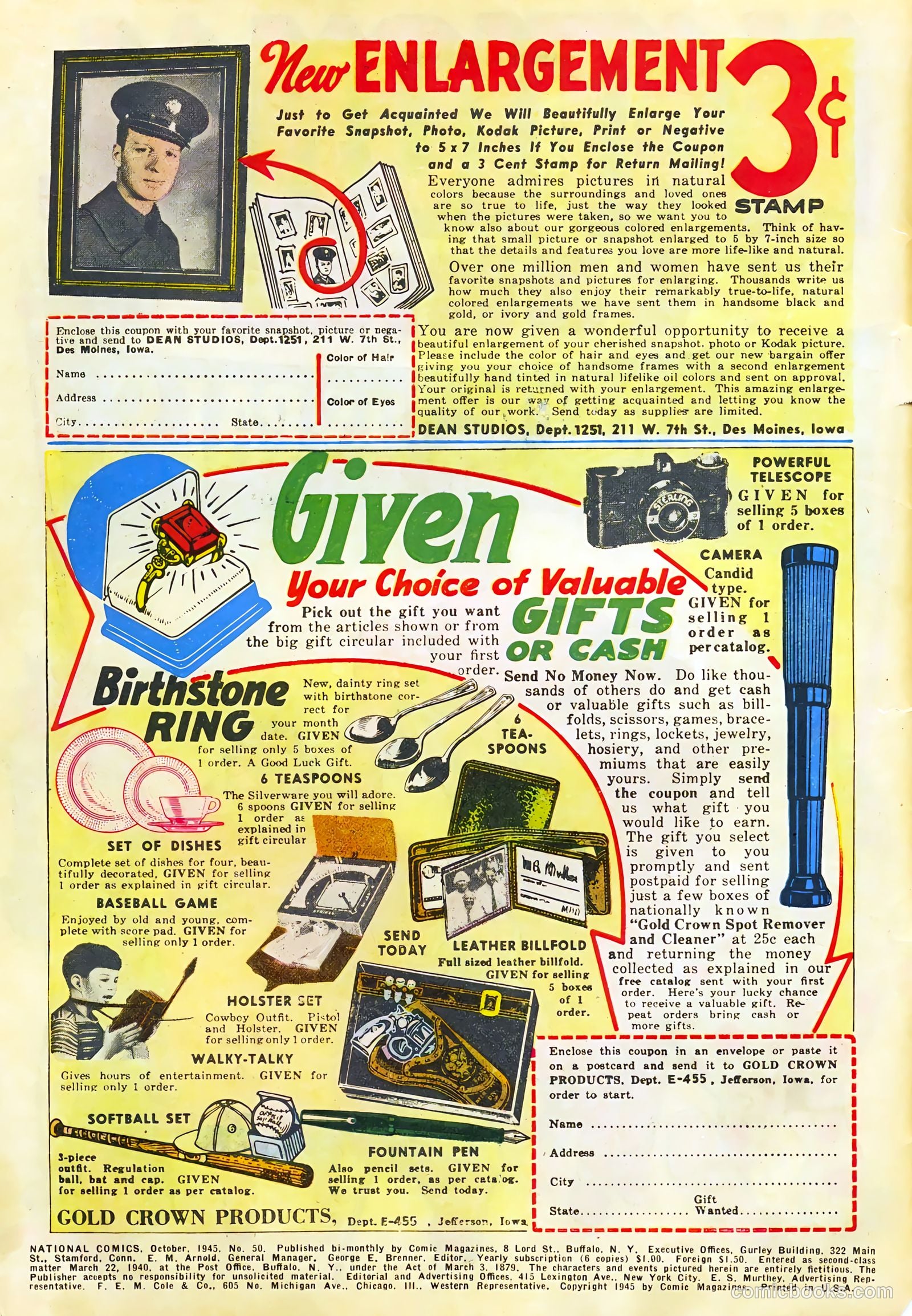 National Comics #50 — page 2 of 60