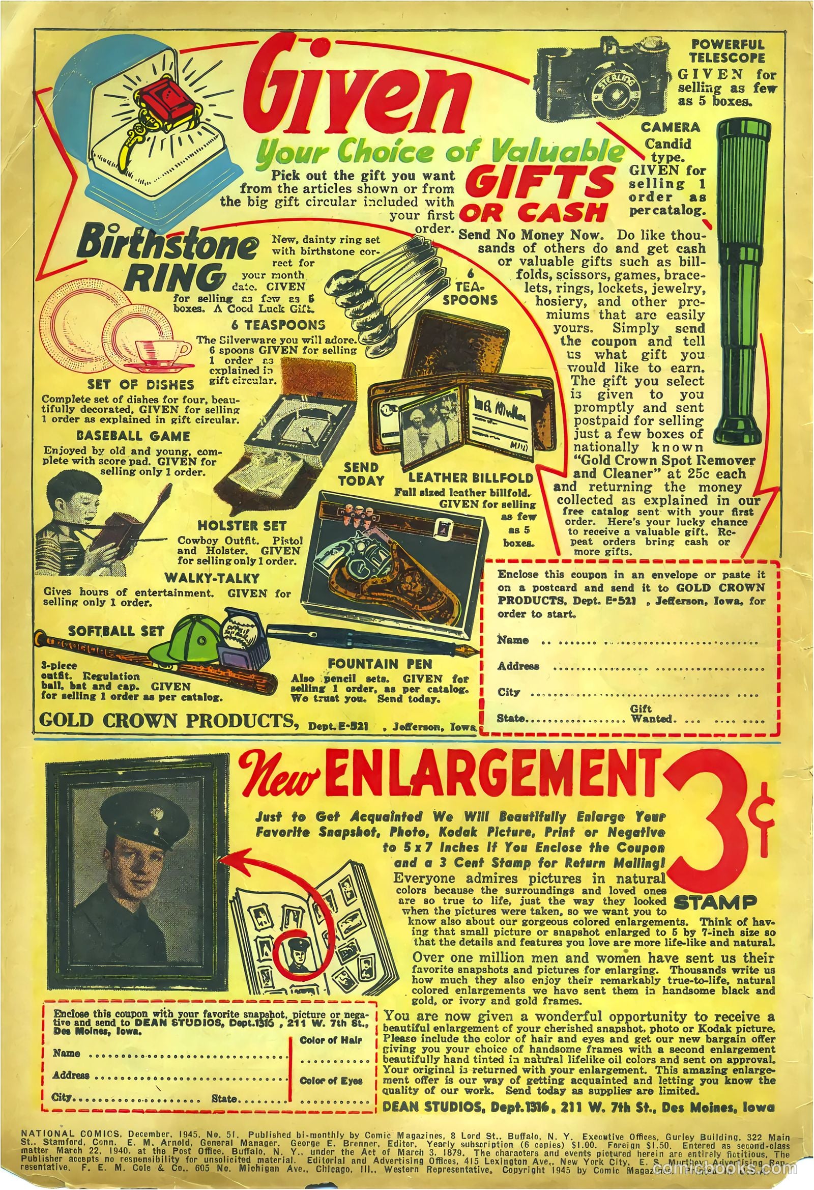 National Comics #51 — page 2 of 60