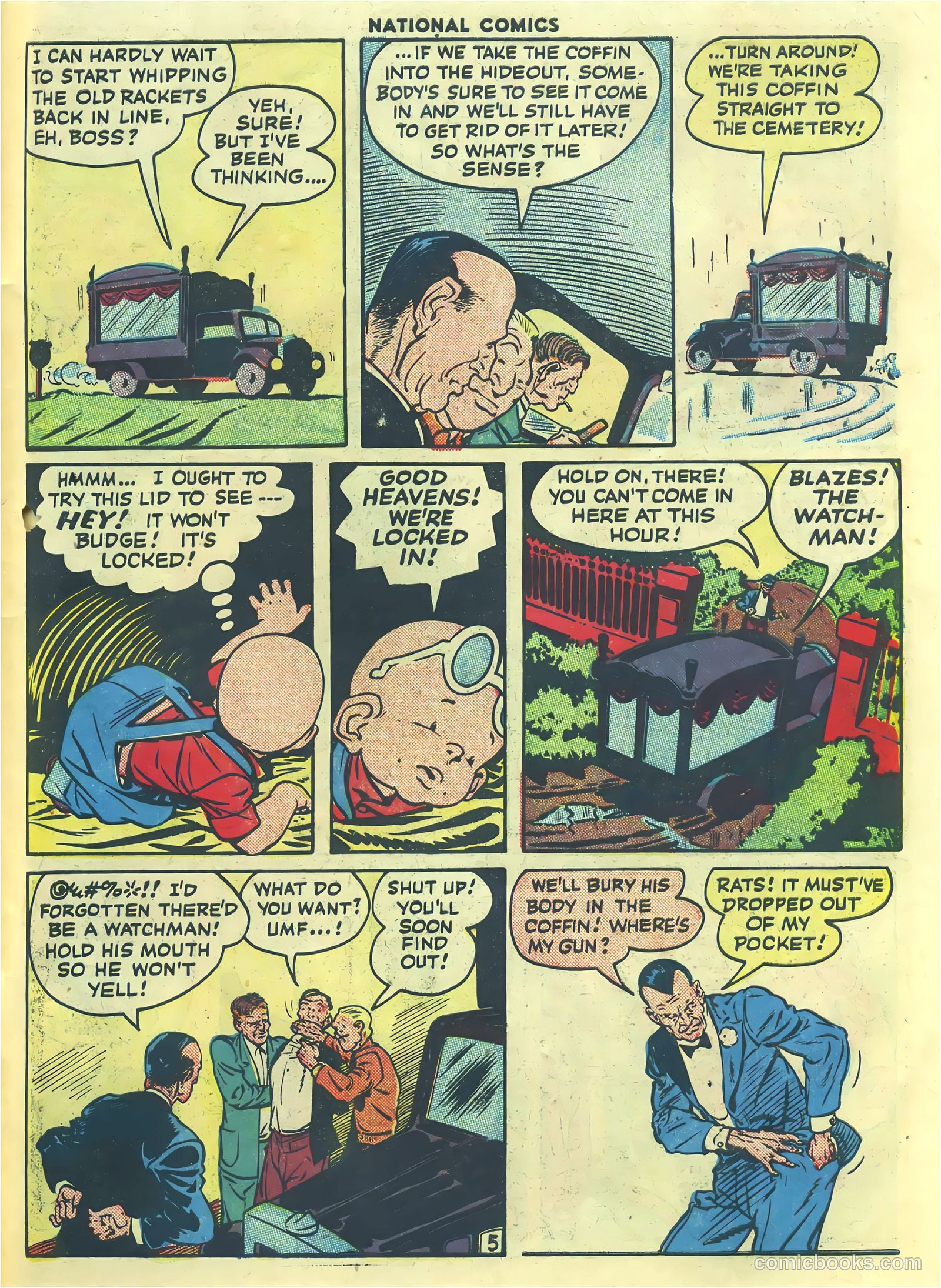 National Comics #53 — page 57 of 60