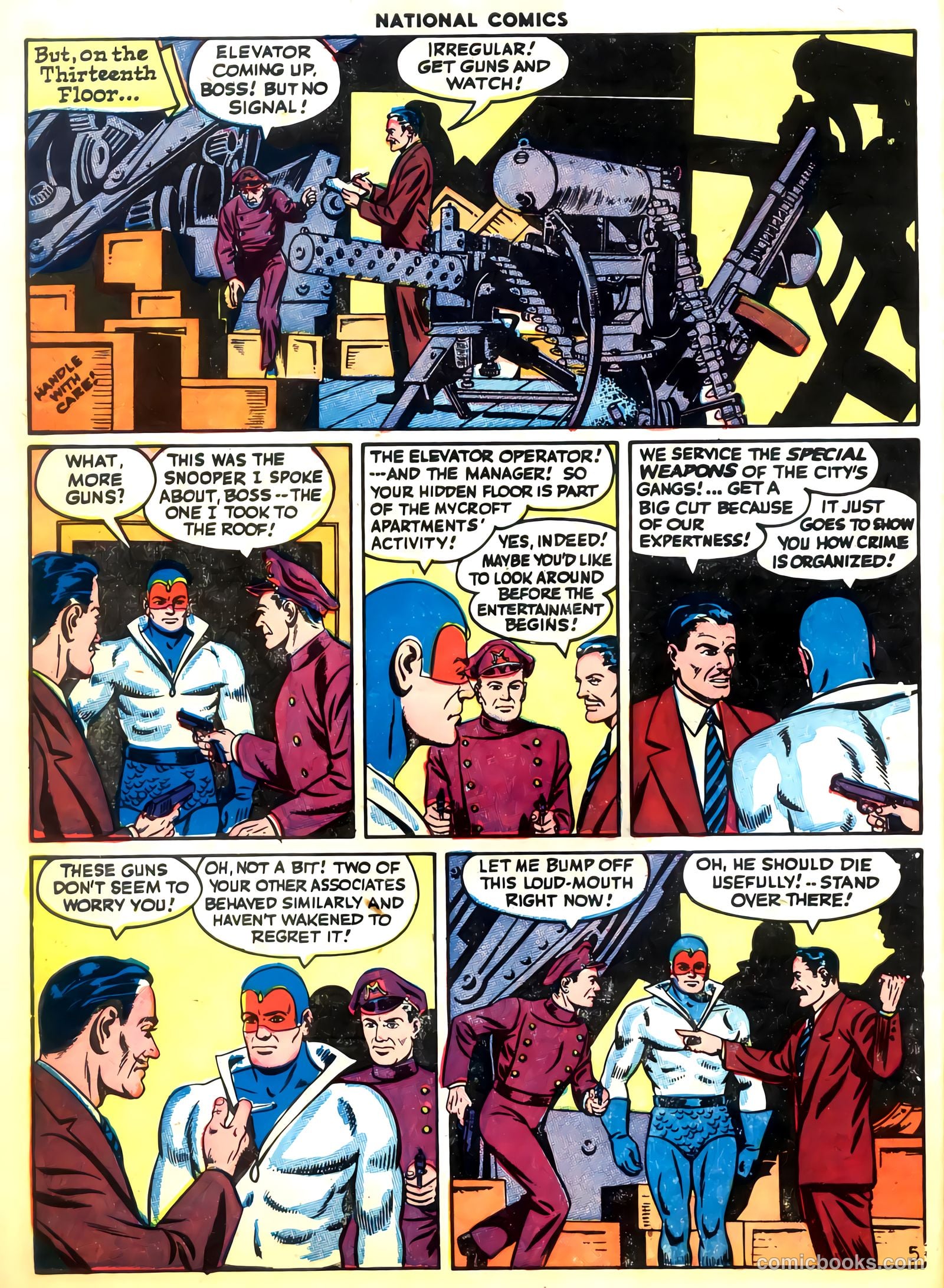 National Comics #54 — page 56 of 60