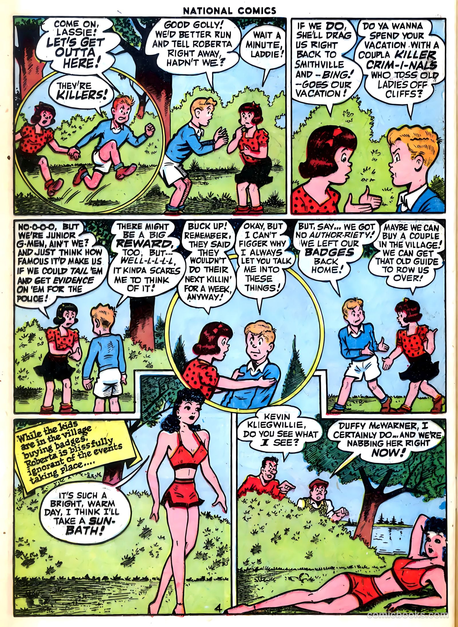 National Comics #55 — page 40 of 60
