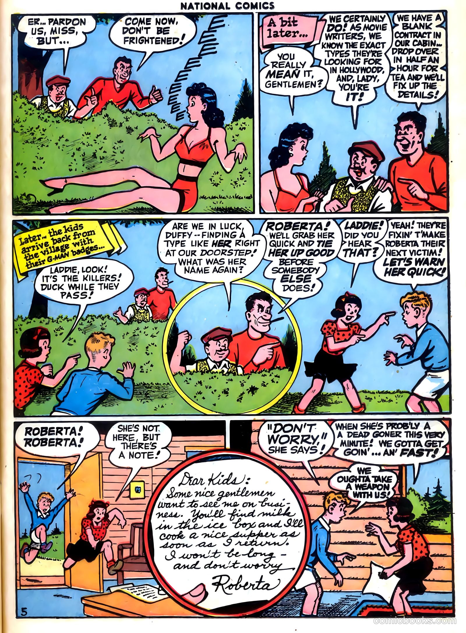 National Comics #55 — page 41 of 60