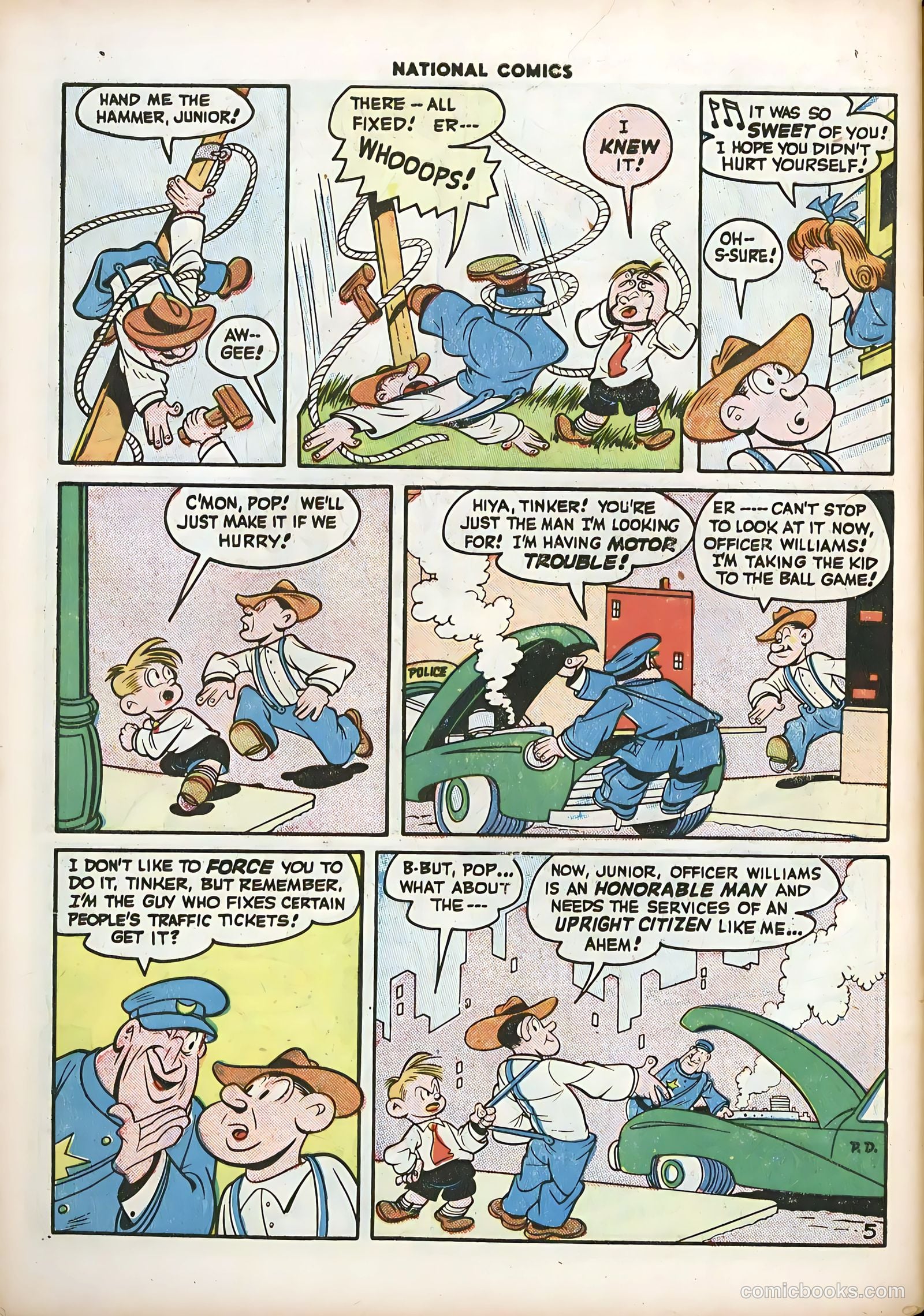 National Comics #56 — page 56 of 60
