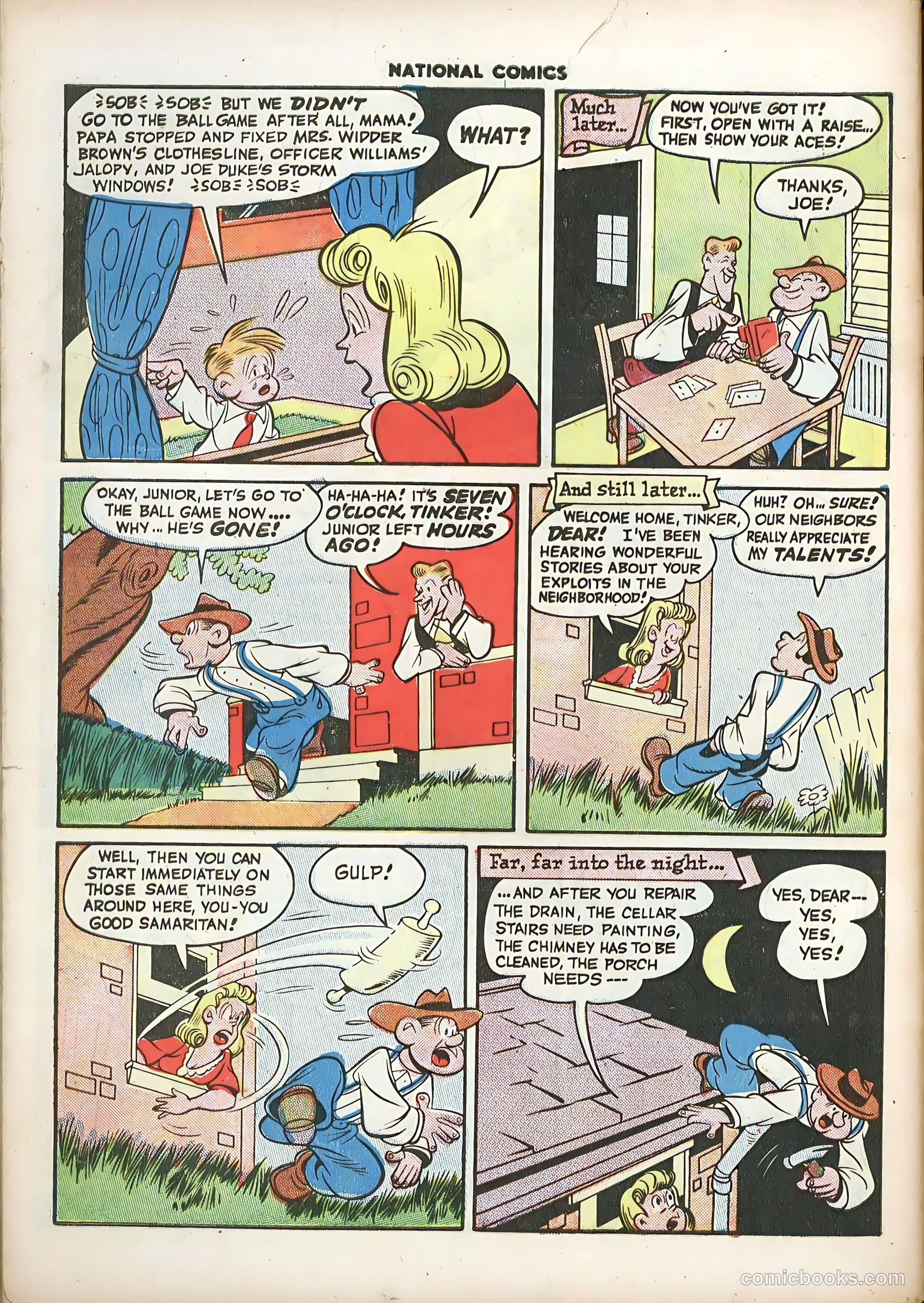 National Comics #56 — page 58 of 60