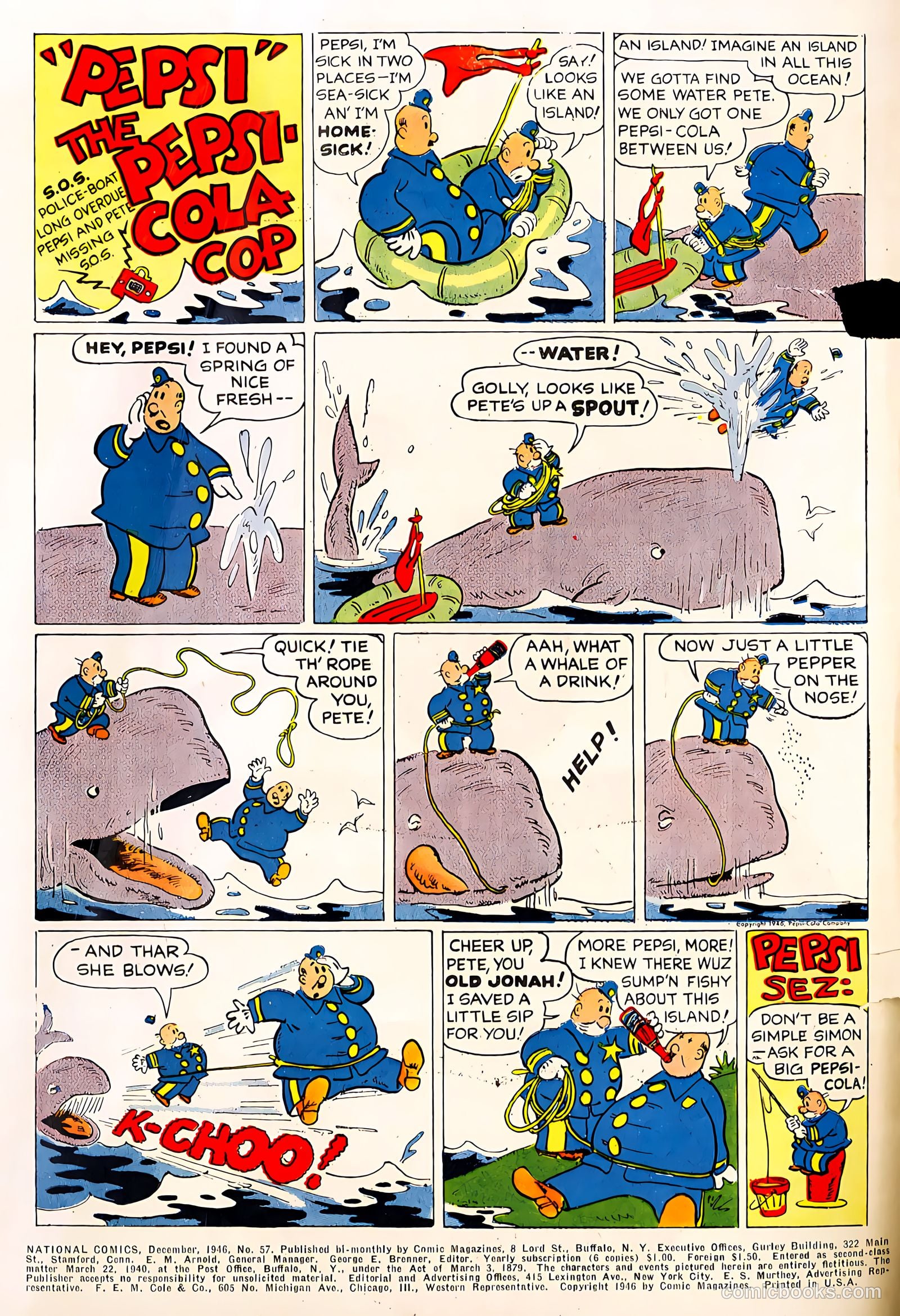National Comics #57 — page 2 of 62