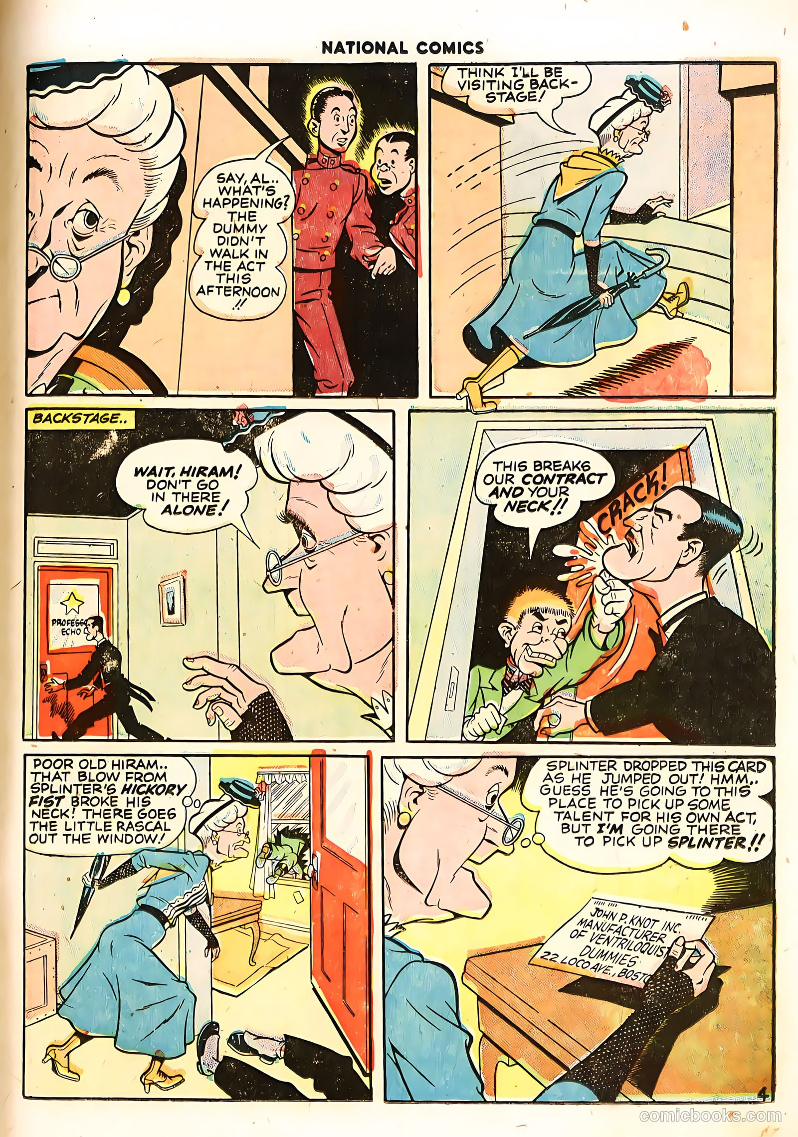 National Comics #57 — page 33 of 62