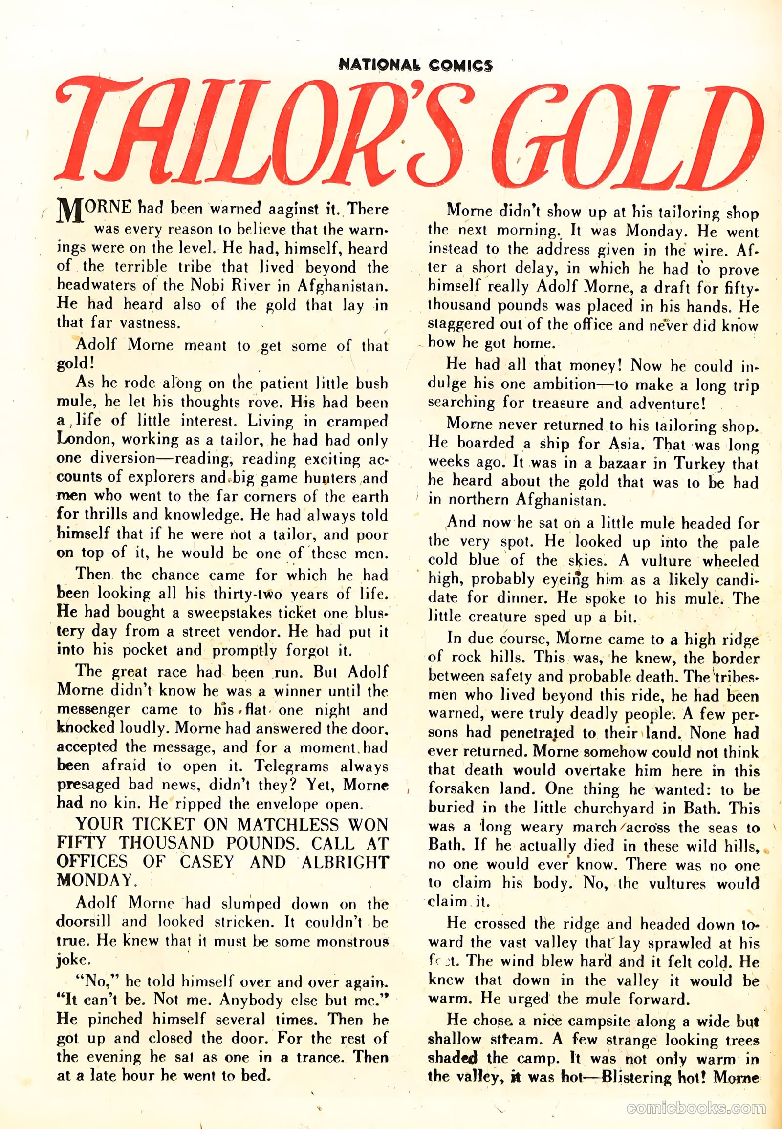National Comics #57 — page 44 of 62