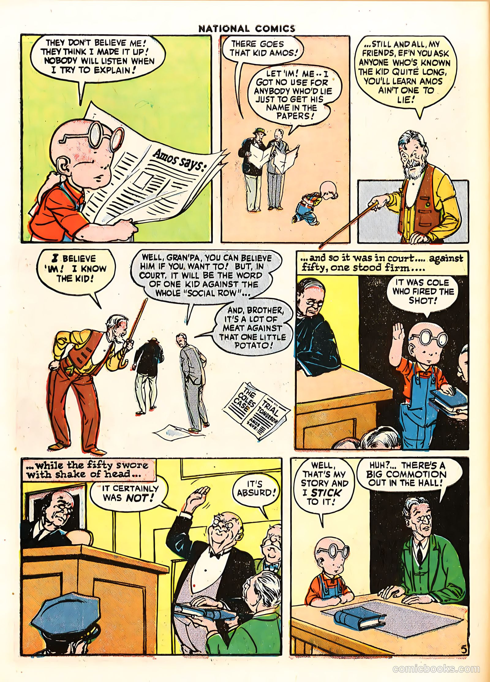 National Comics #57 — page 50 of 62