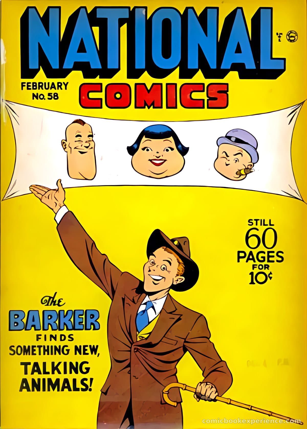 National Comics #58 — page 1 of 61