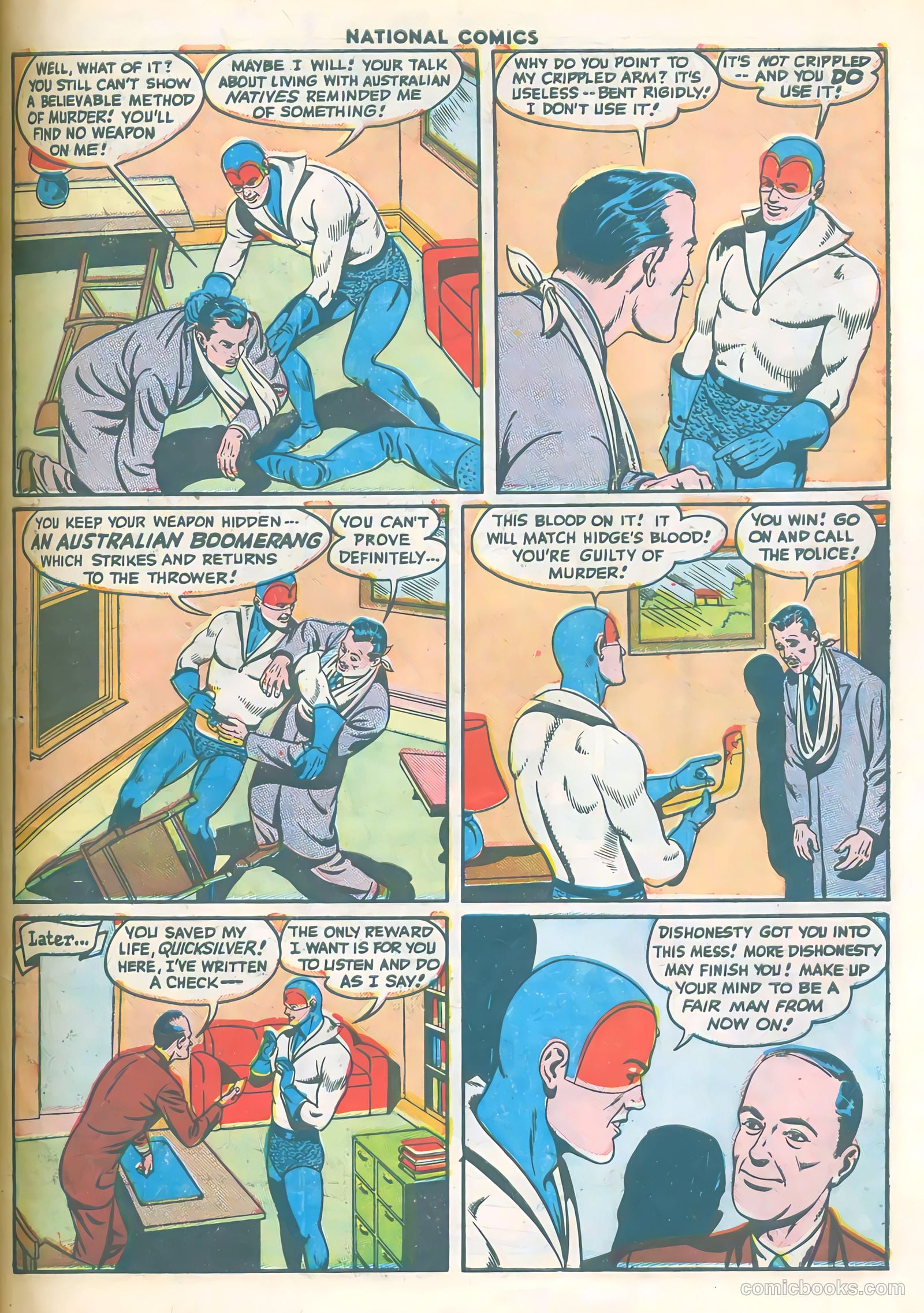 National Comics #59 — page 57 of 60