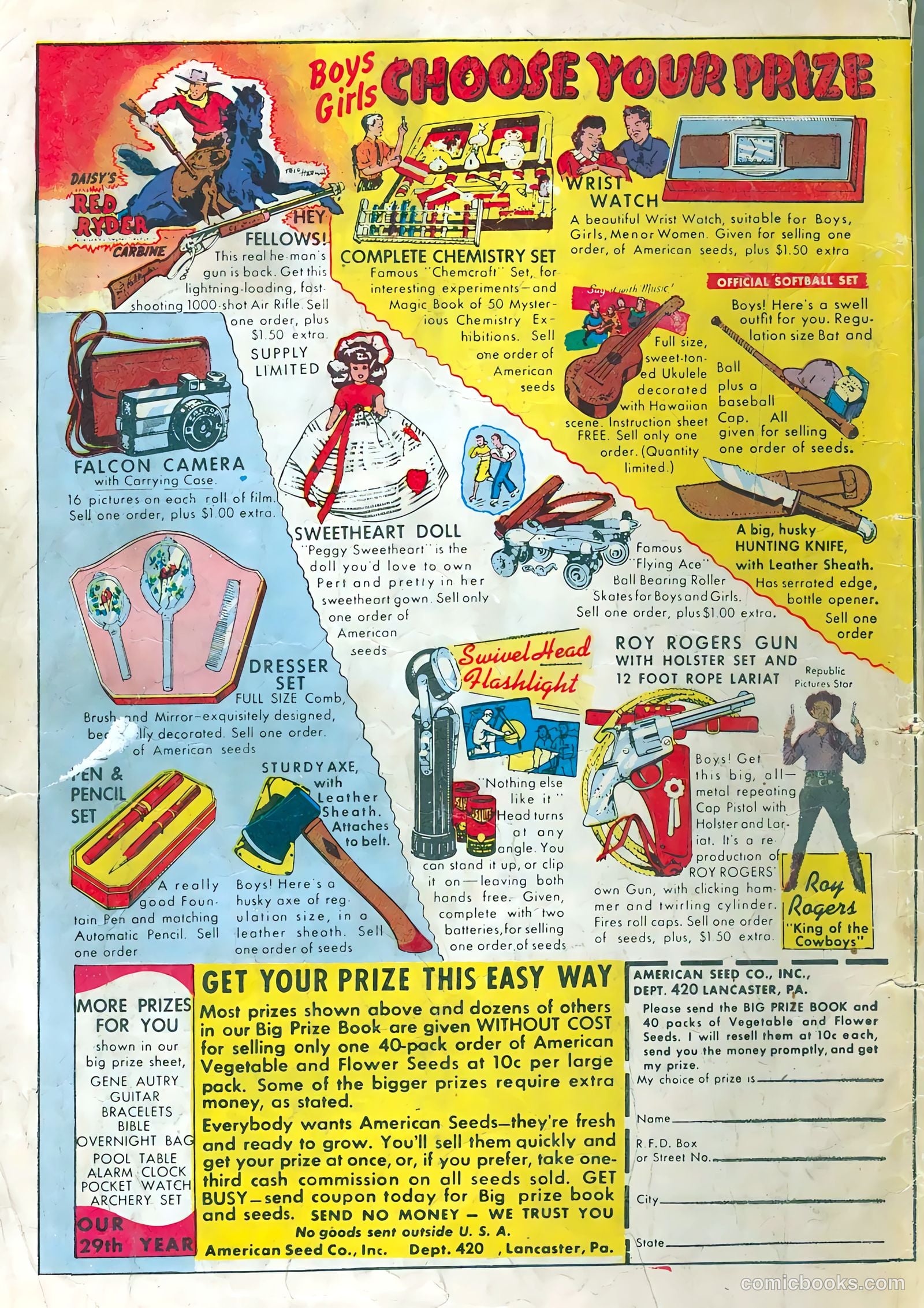 National Comics #59 — page 60 of 60