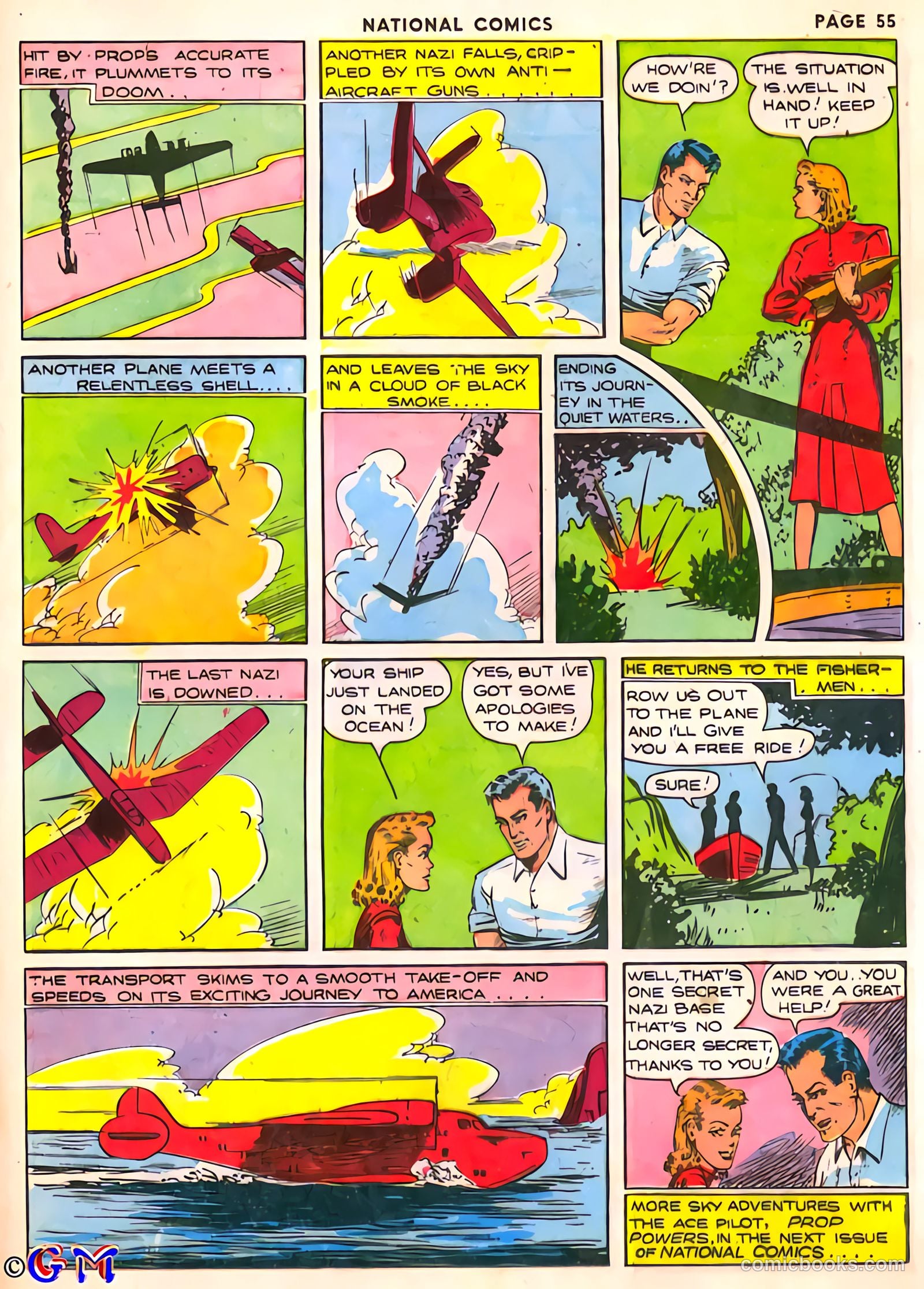 National Comics #6 — page 55 of 68