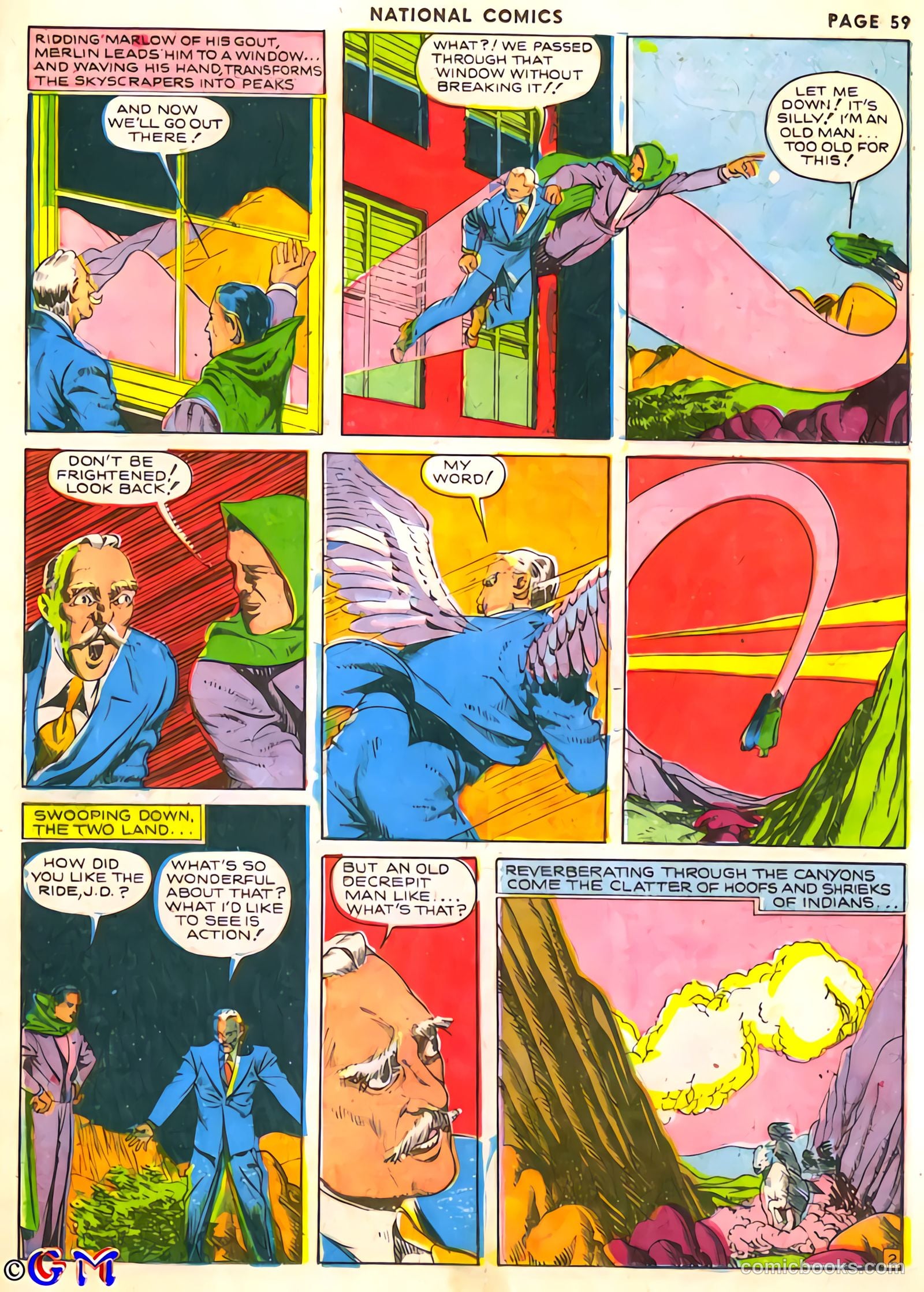 National Comics #6 — page 59 of 68
