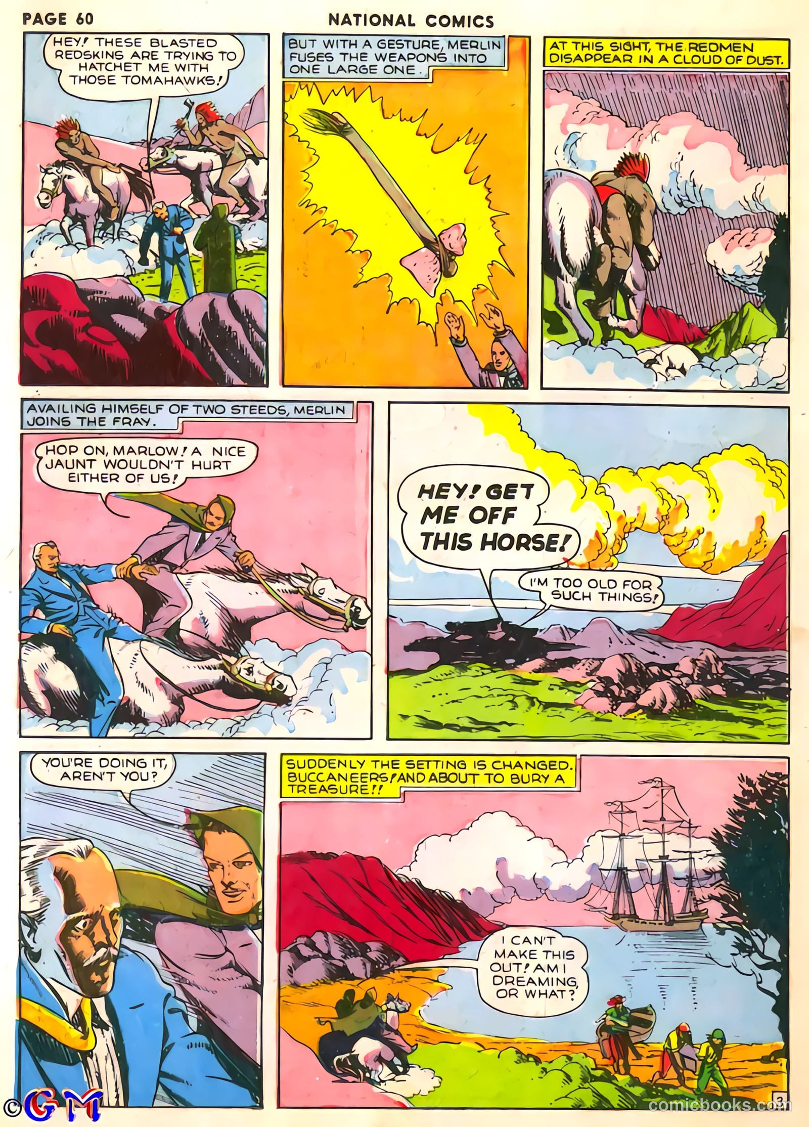 National Comics #6 — page 60 of 68