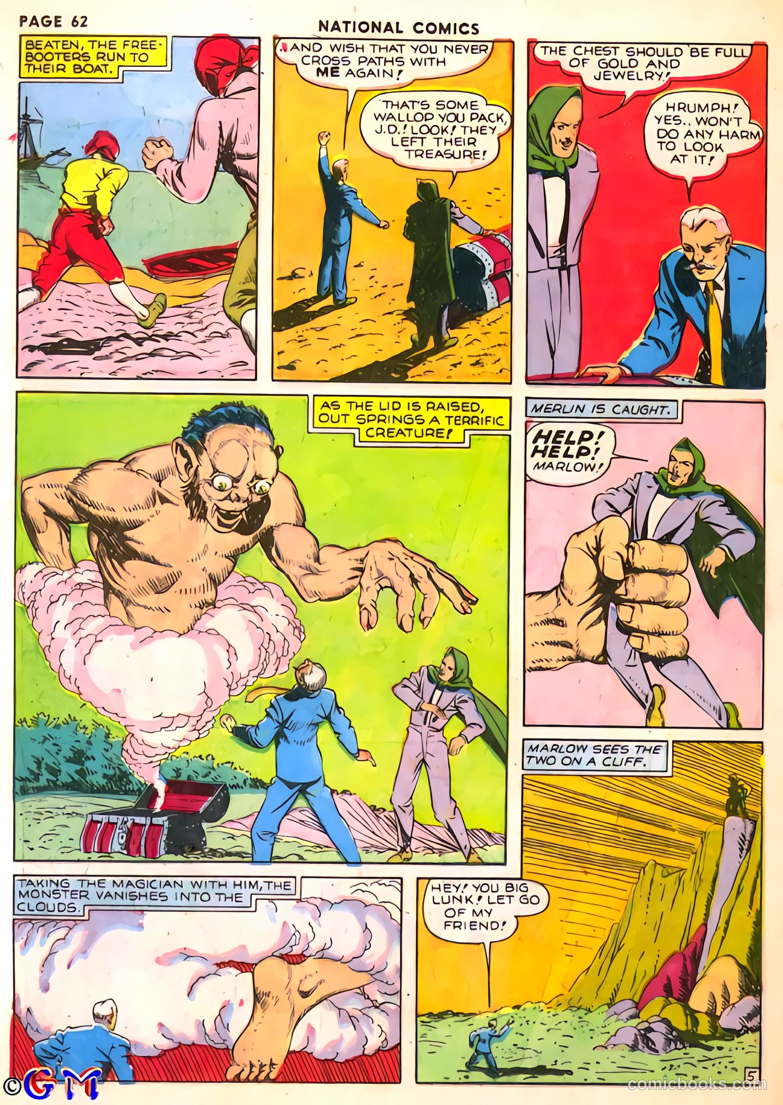 National Comics #6 — page 62 of 68