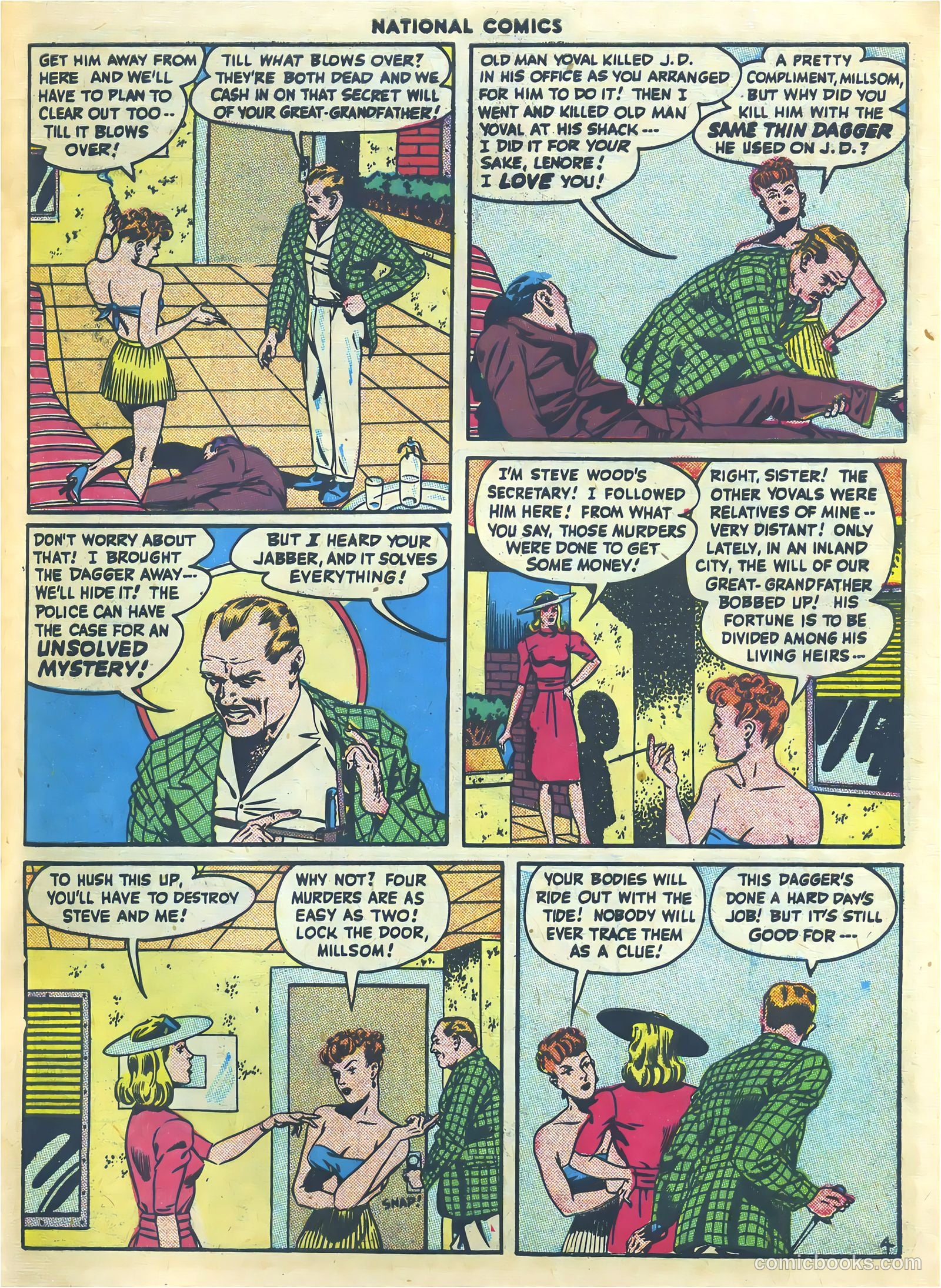 National Comics #60 — page 57 of 62