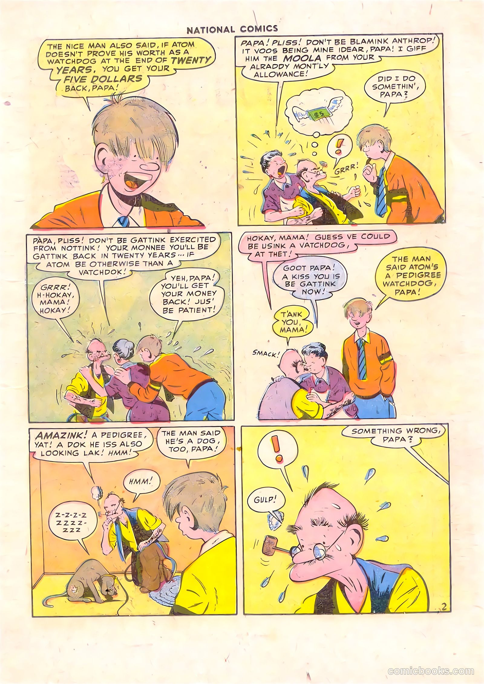 National Comics #63 — page 22 of 54