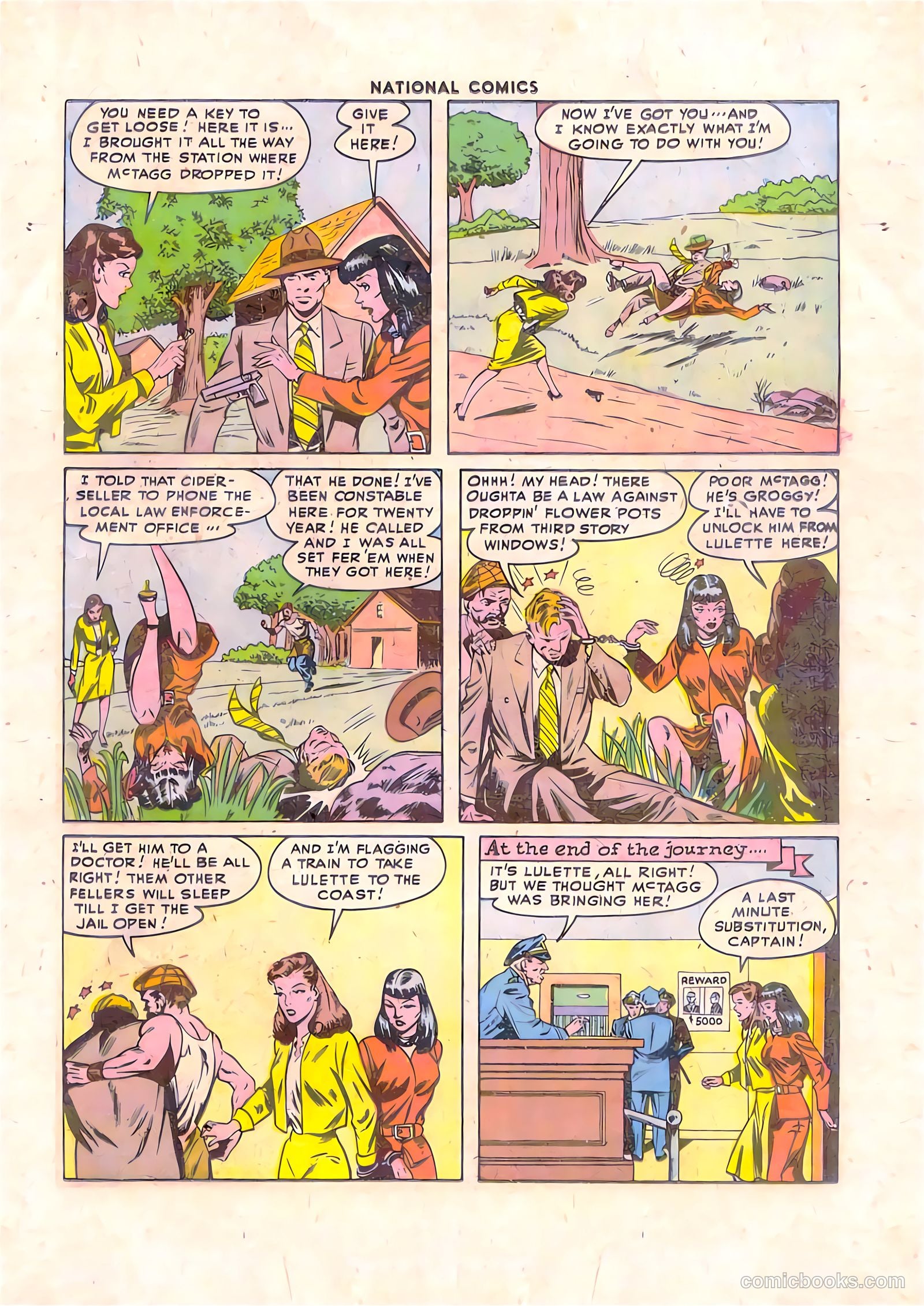 National Comics #63 — page 32 of 54