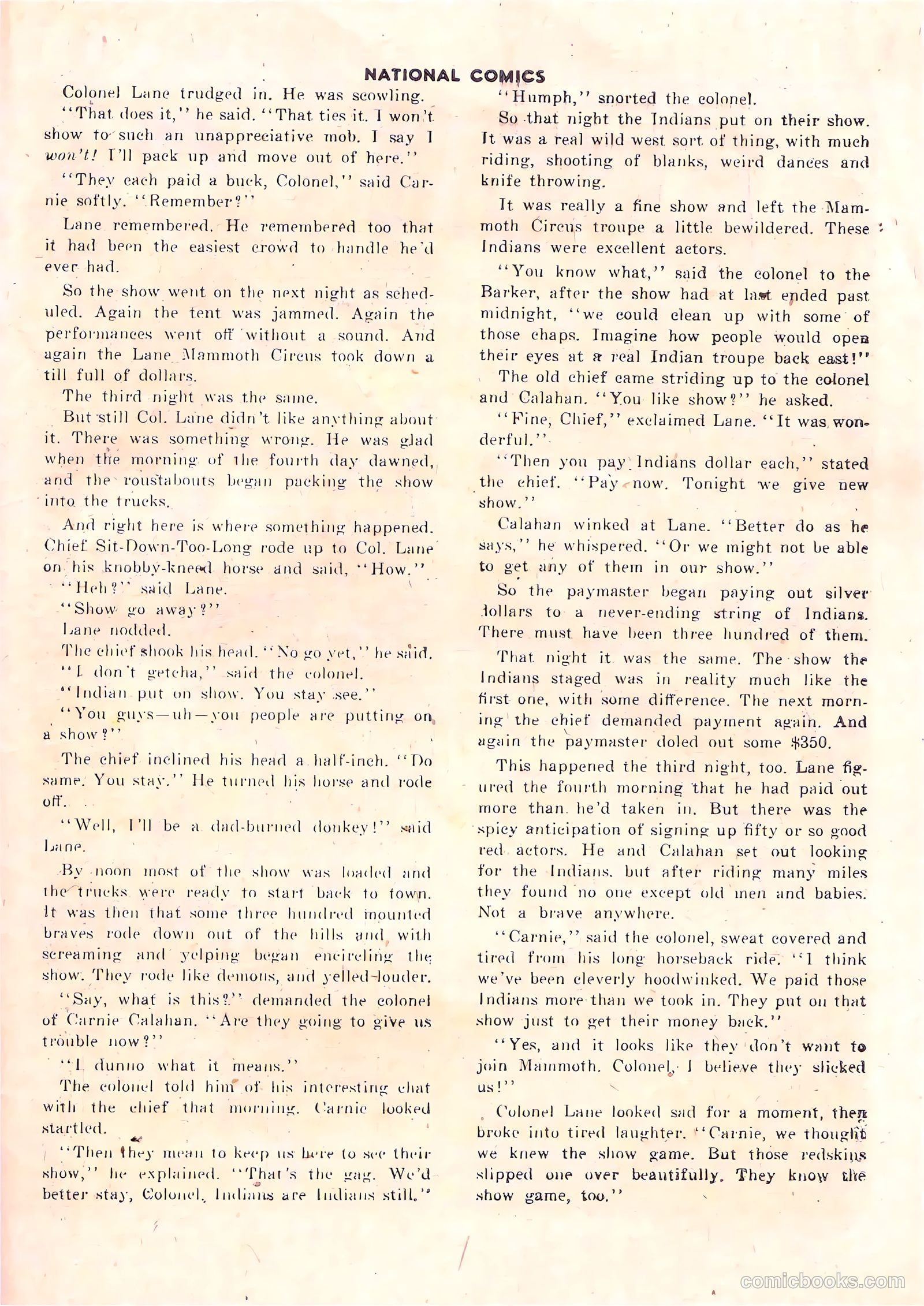 National Comics #63 — page 40 of 54