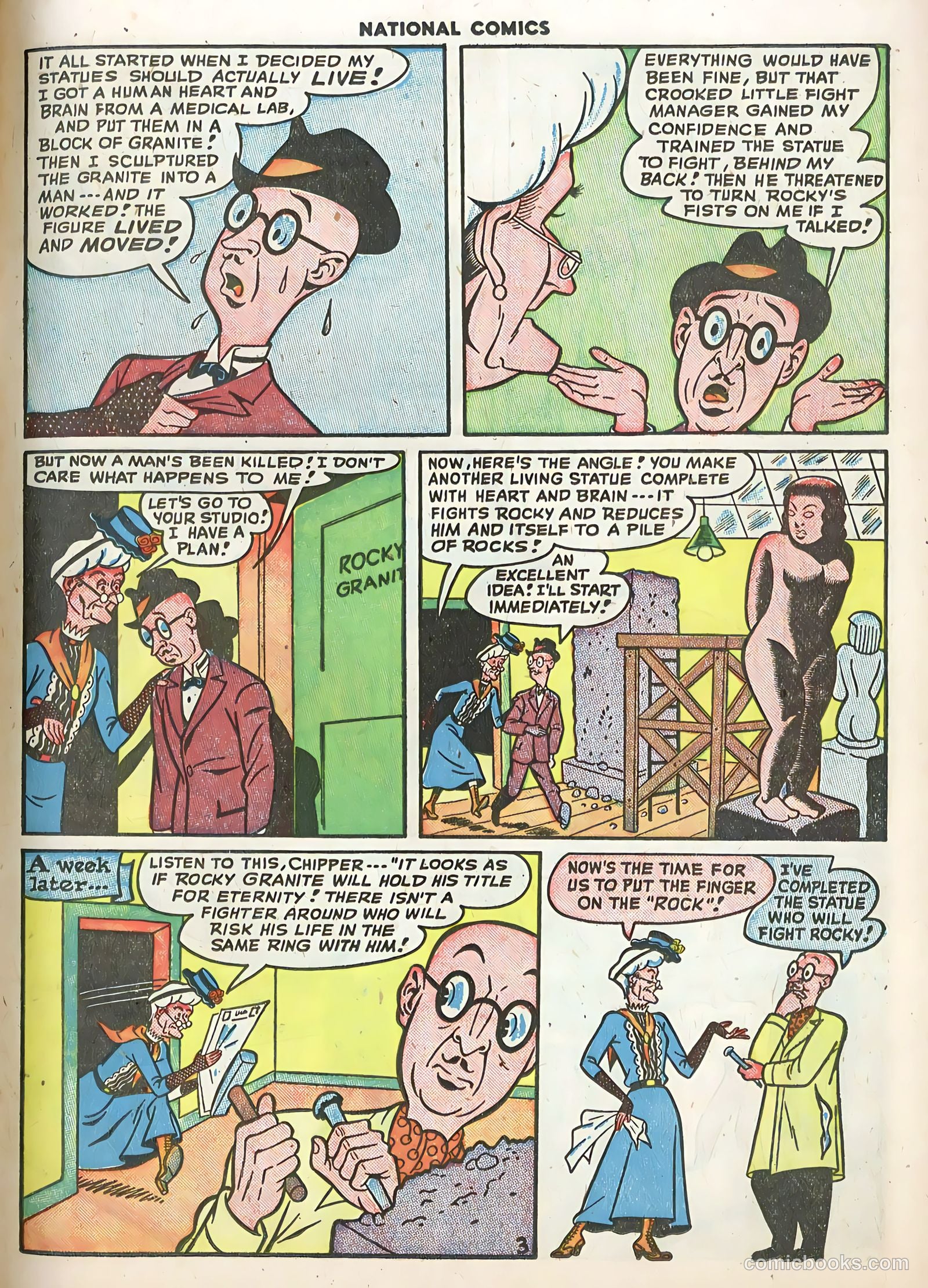 National Comics #66 — page 17 of 51