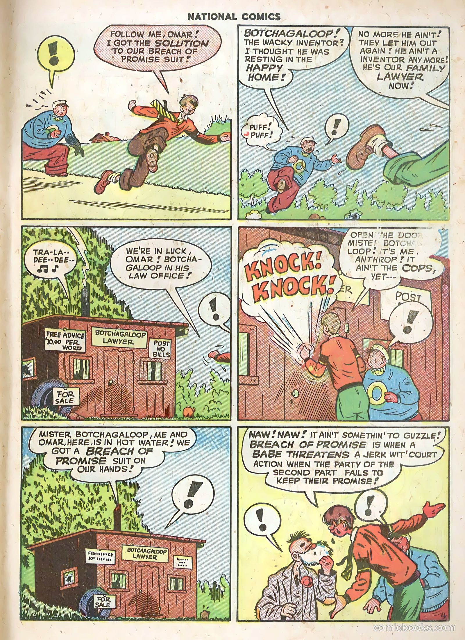 National Comics #66 — page 40 of 51