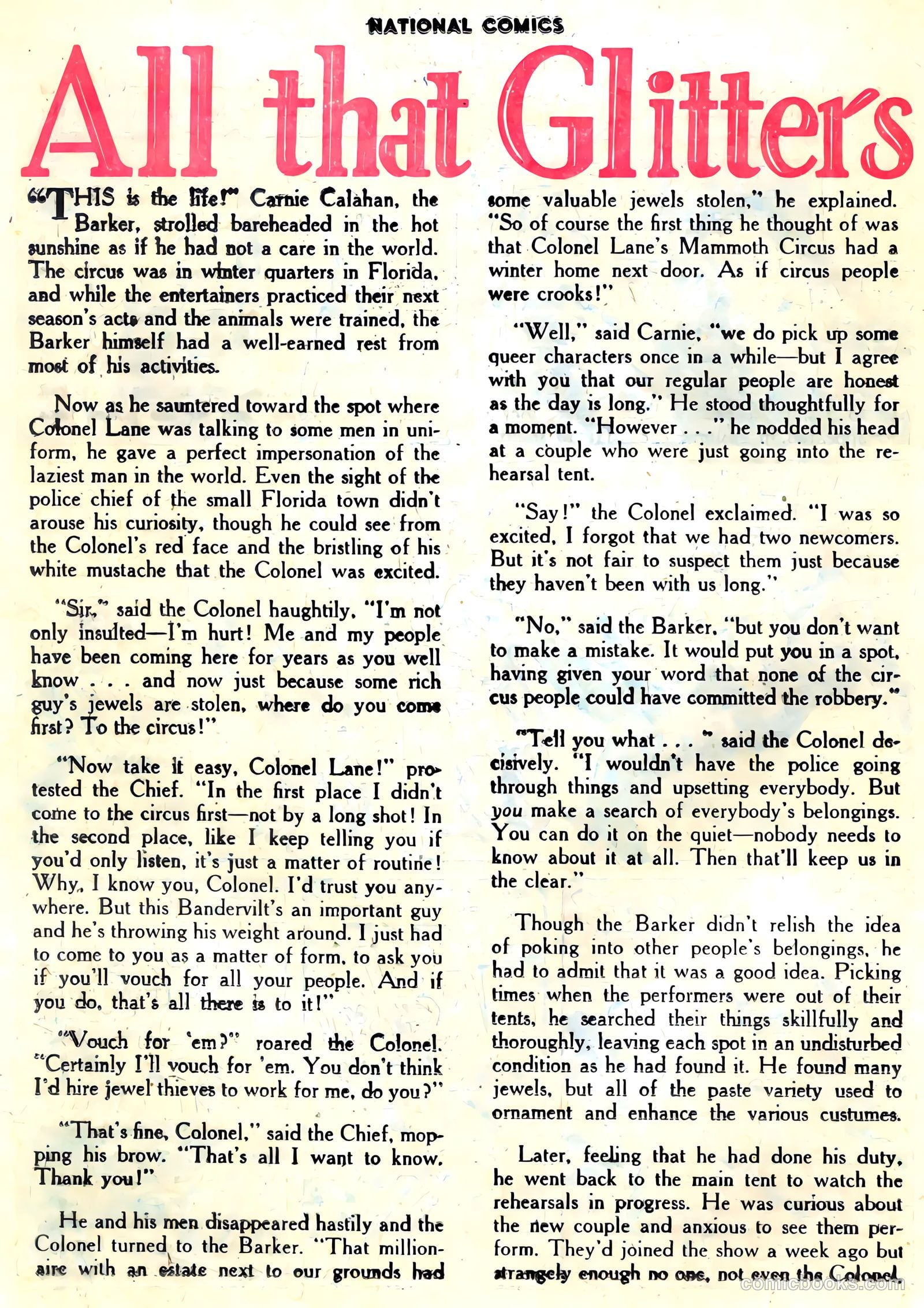National Comics #69 — page 36 of 52