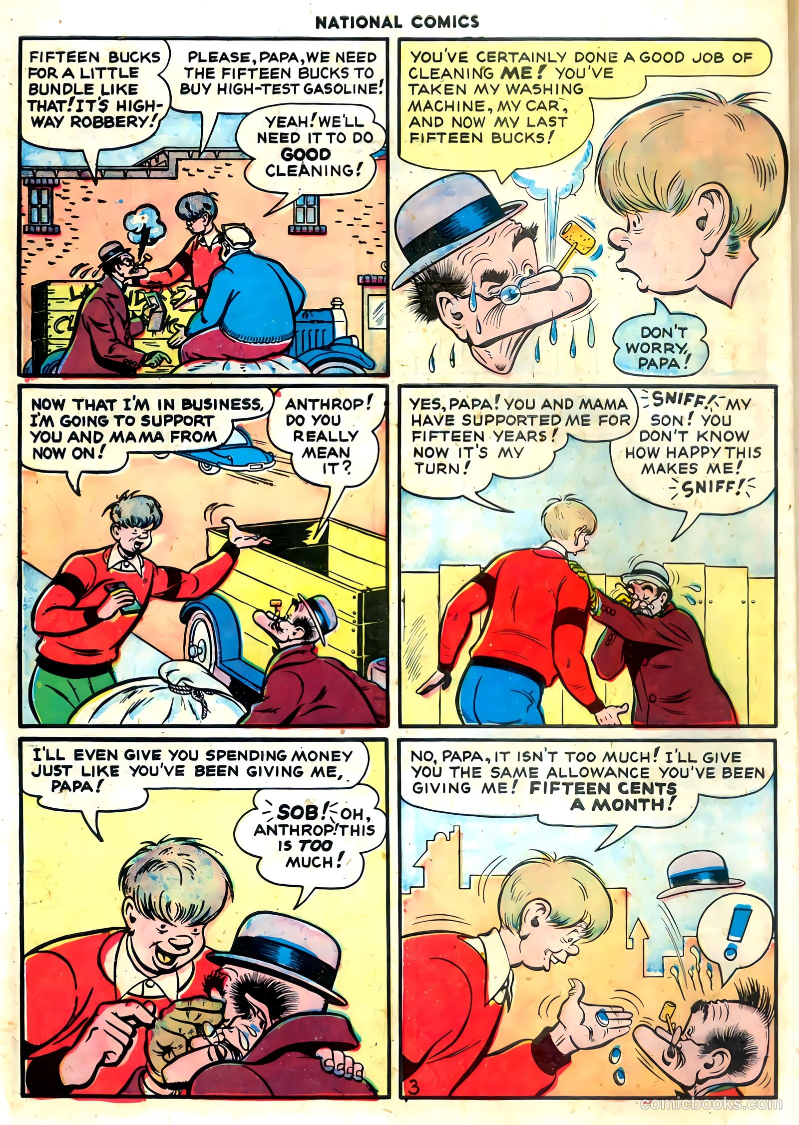 National Comics #69 — page 40 of 52