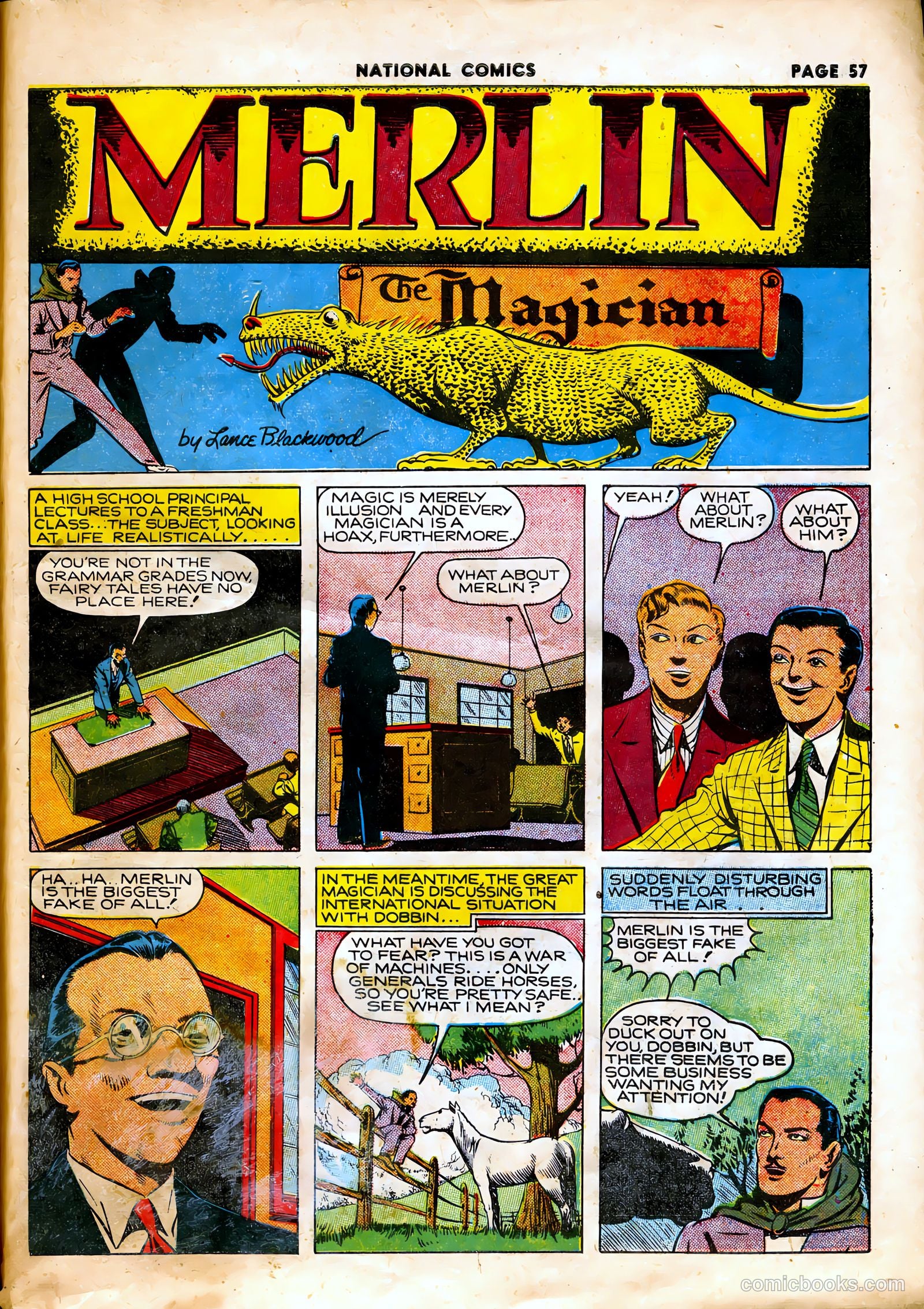 National Comics #7 — page 59 of 68