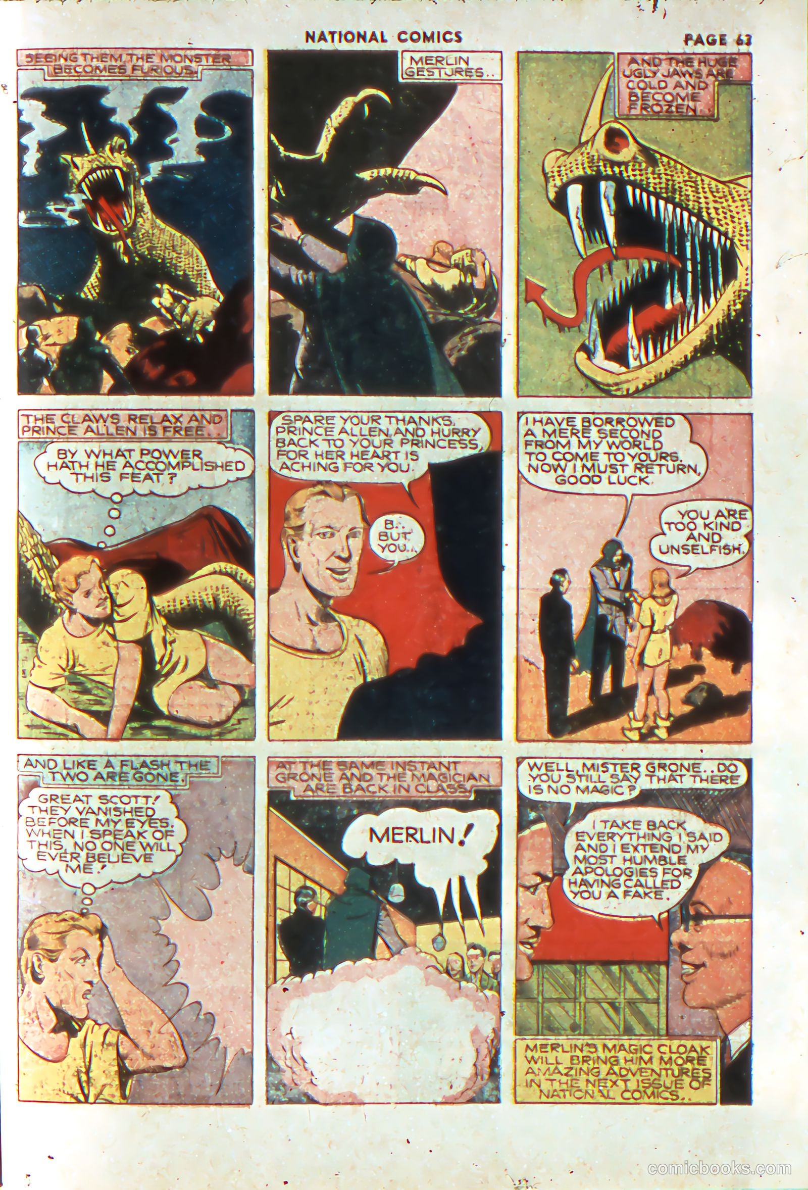 National Comics #7 — page 65 of 68