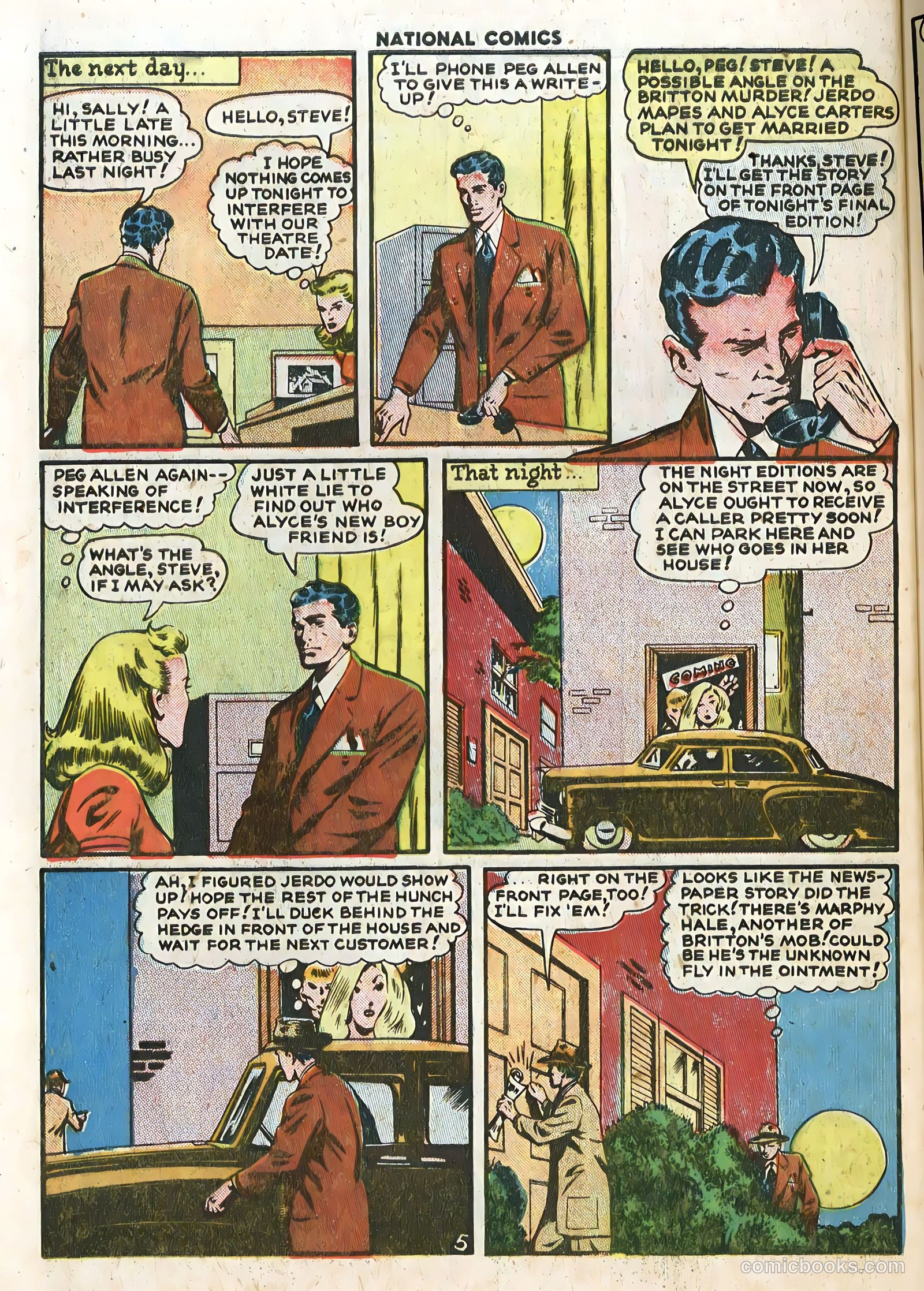 National Comics #70 — page 47 of 51