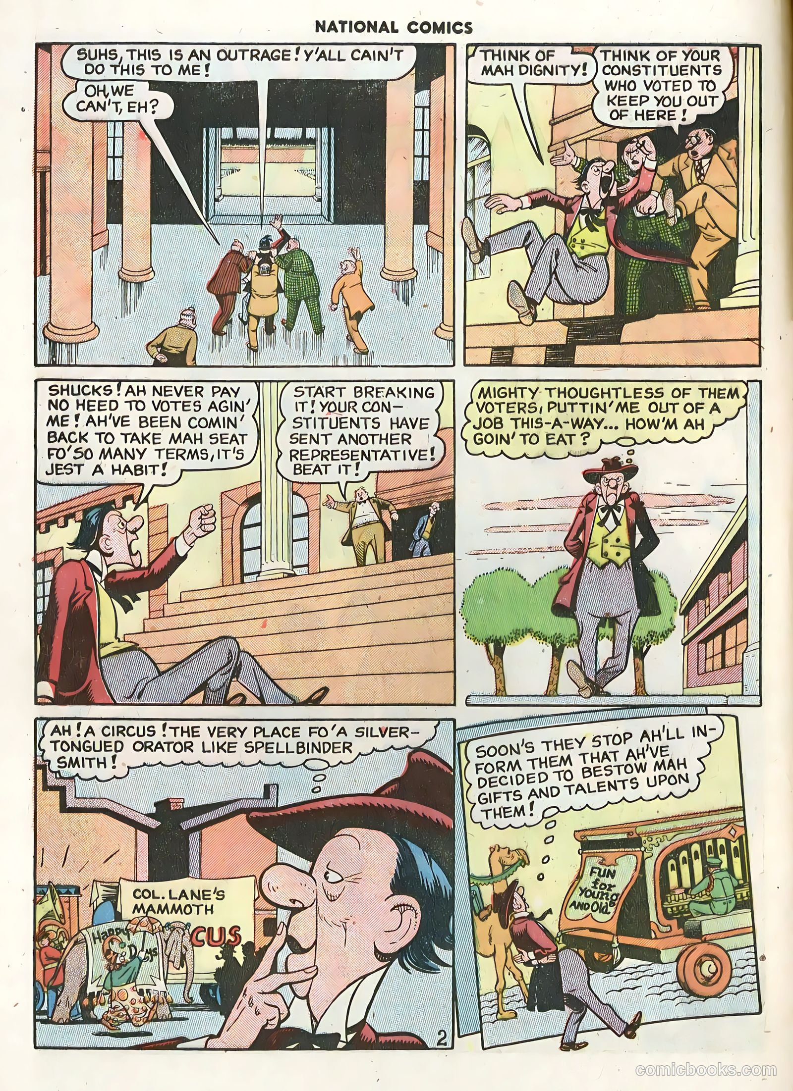 National Comics #71 — page 4 of 36