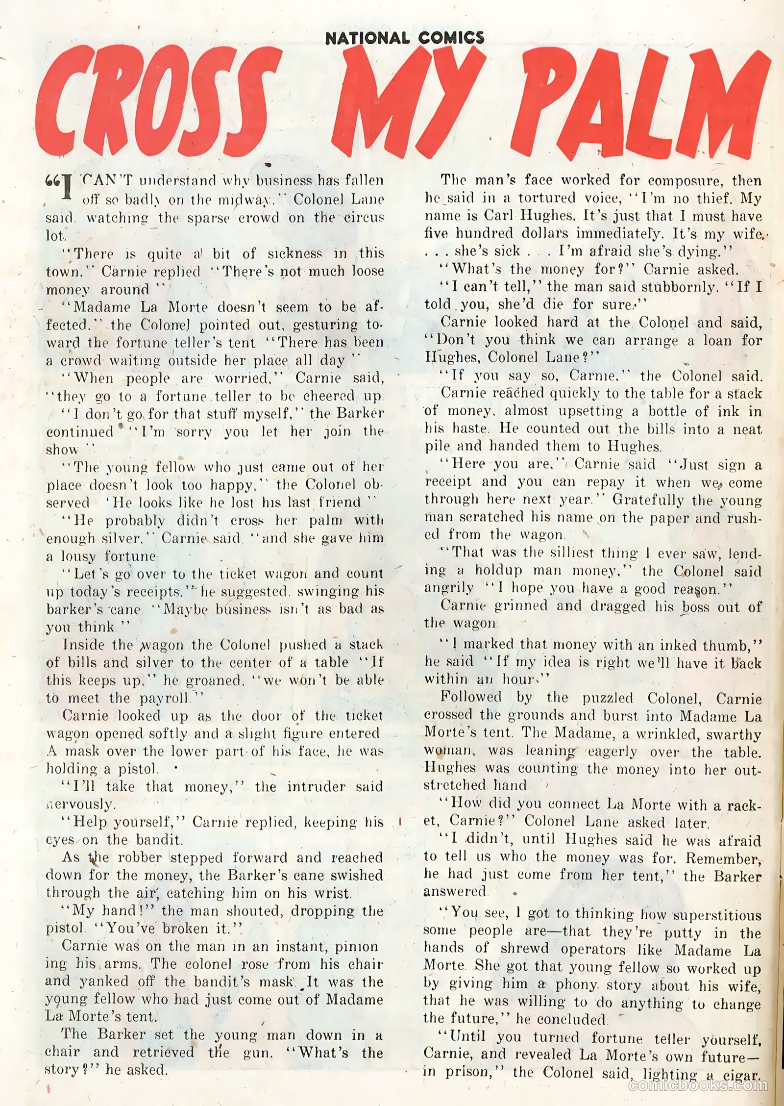 National Comics #71 — page 28 of 36