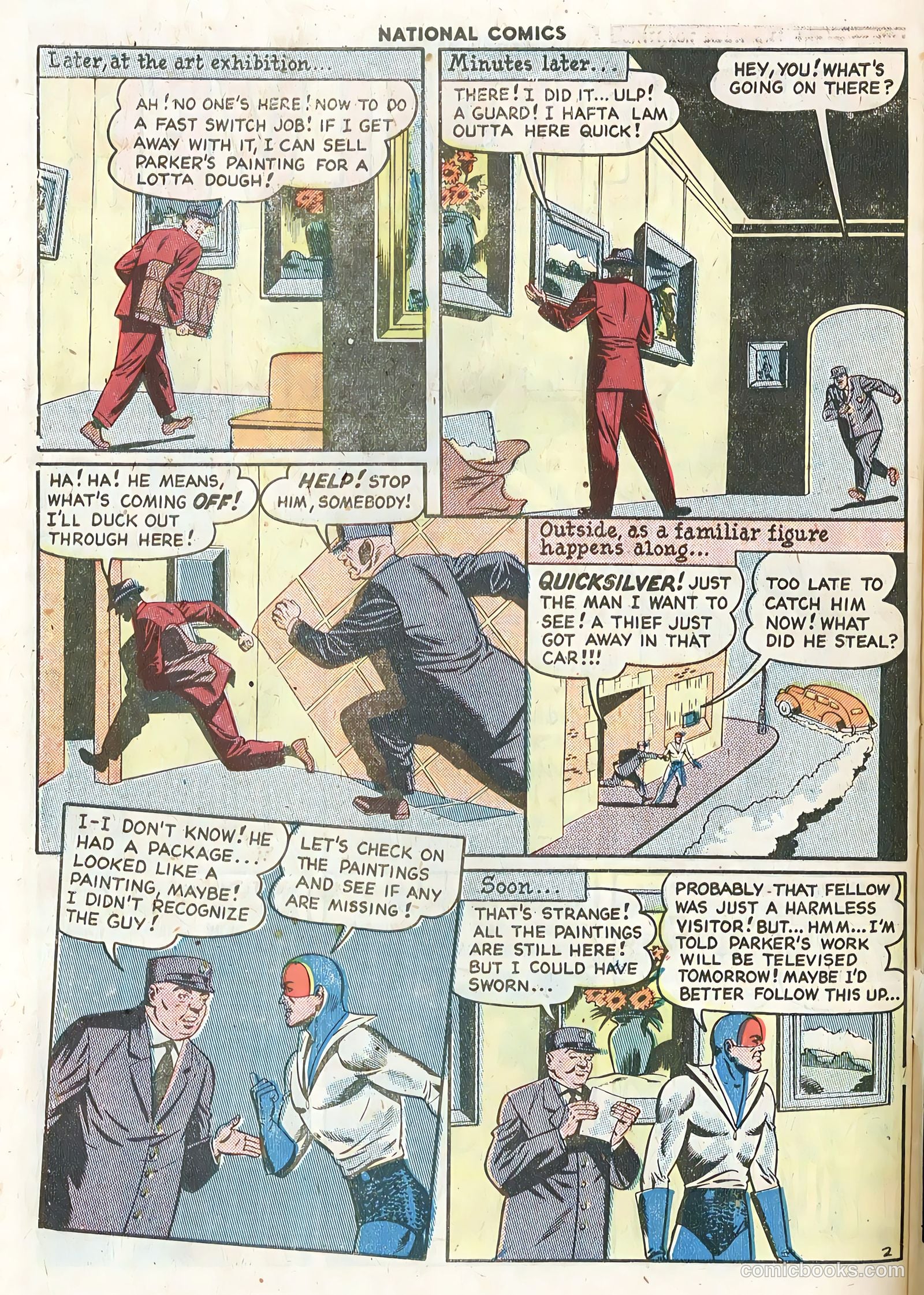 National Comics #71 — page 30 of 36