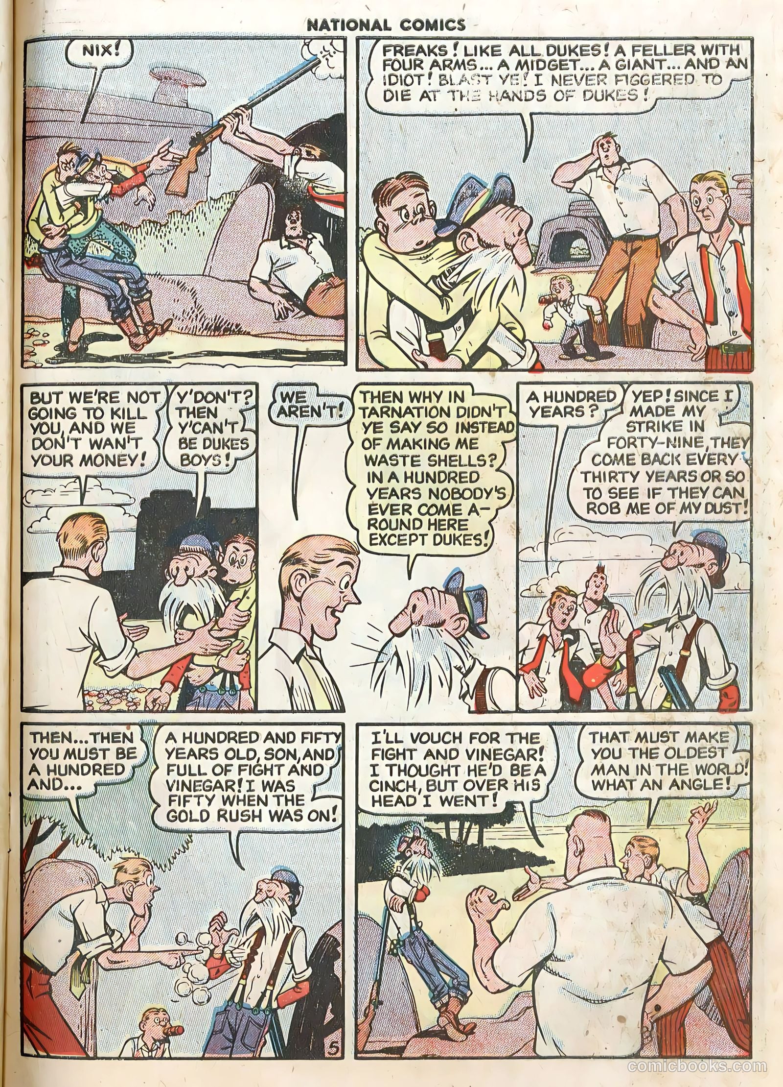 National Comics #72 — page 7 of 36