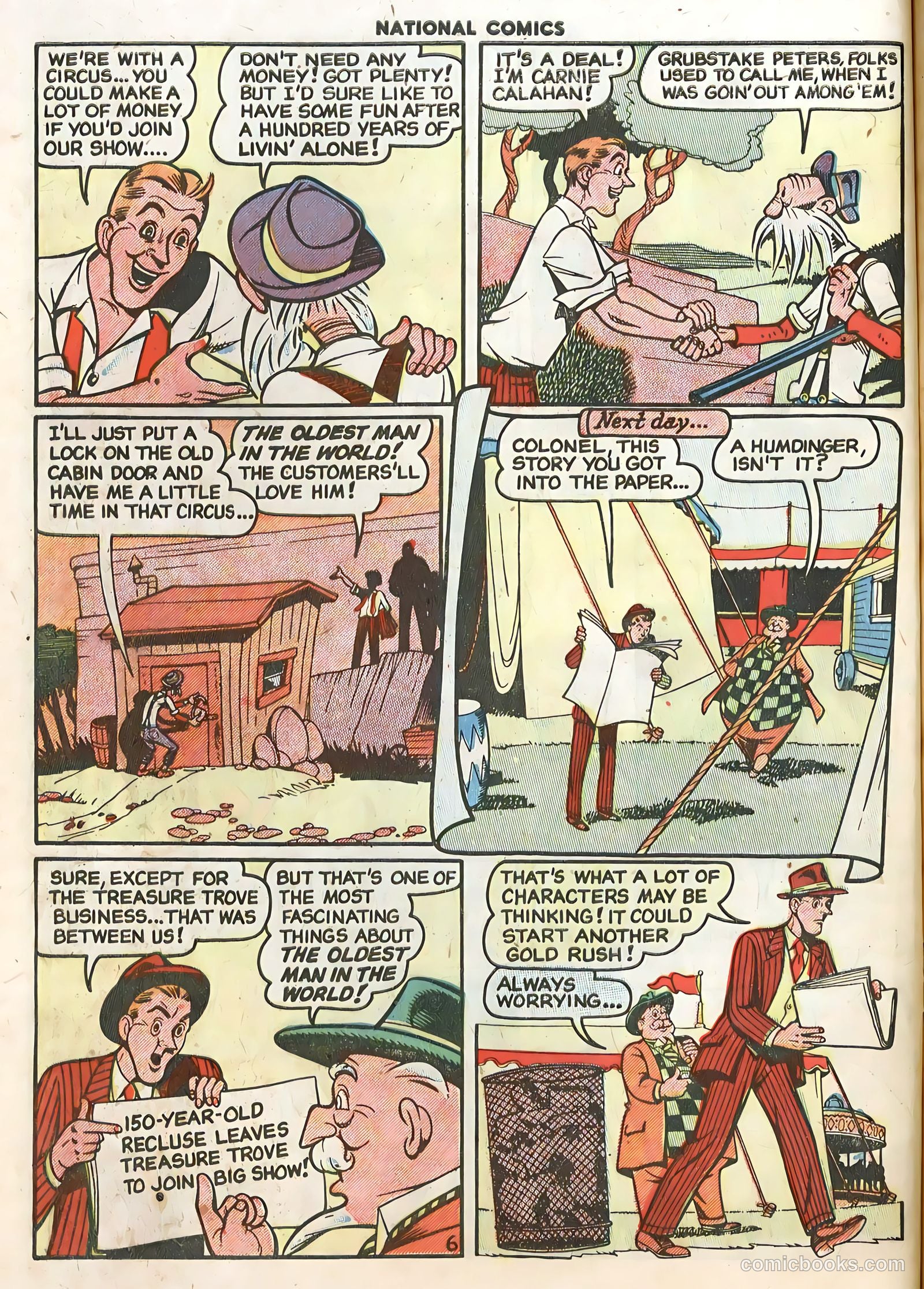 National Comics #72 — page 8 of 36